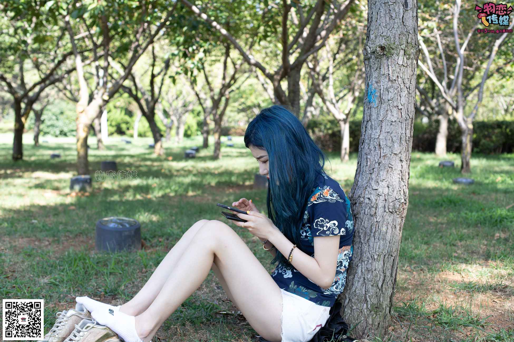 图片[56]-物恋传媒 No.057 摇滚重金属,狂野的温柔,纯情的安踏白棉袜 [190P] – 速更版-美库