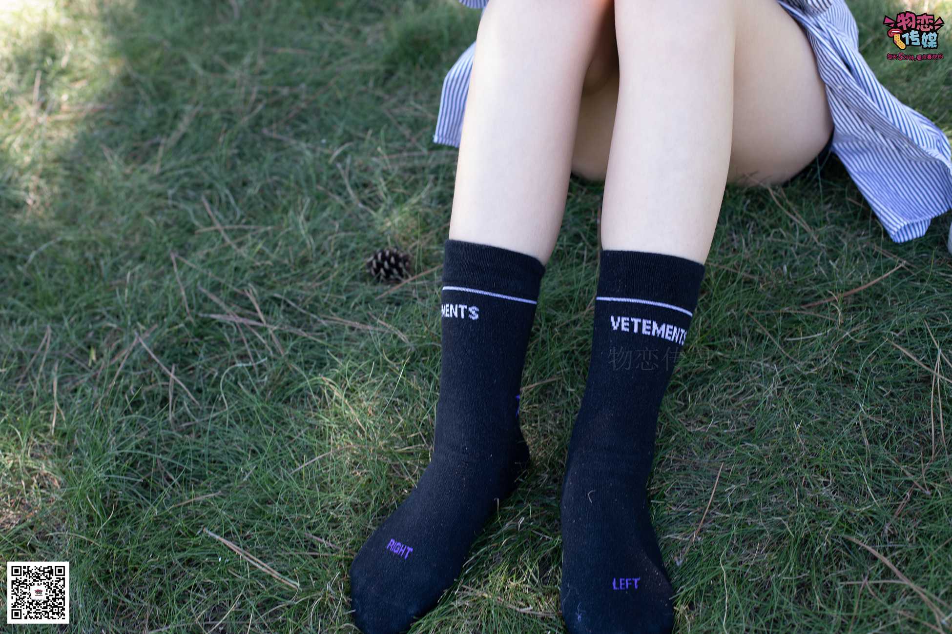 图片[66]-物恋传媒 No.056 眼神犀利,表情高冷小姐姐的深蓝色棉袜 [160P] – 速更版-美库