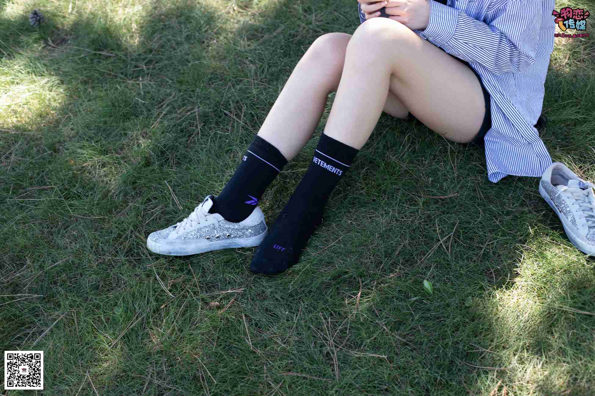 图片[87]-物恋传媒 No.056 眼神犀利,表情高冷小姐姐的深蓝色棉袜 [160P] – 速更版-美库