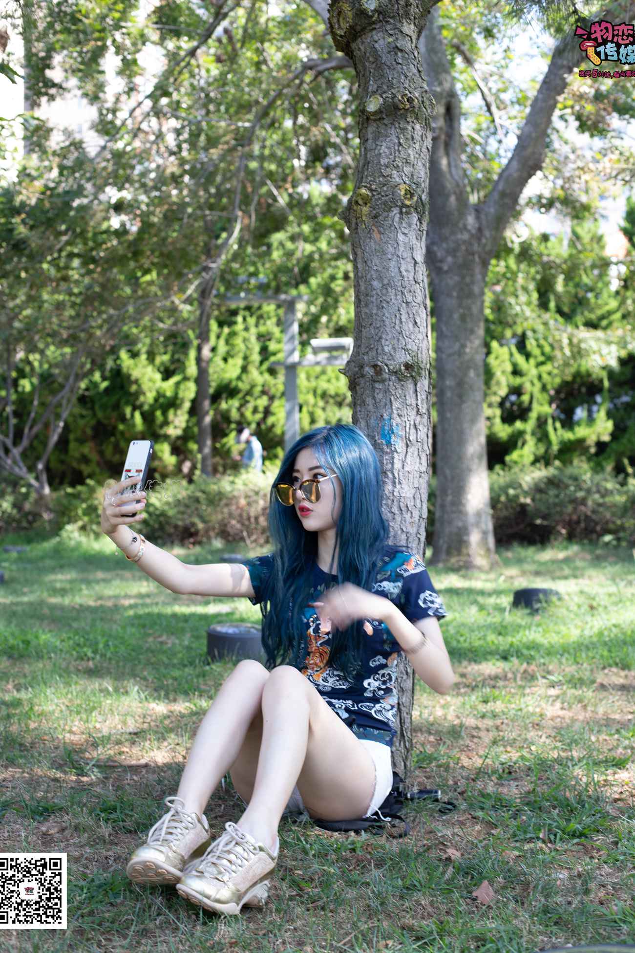 图片[99]-物恋传媒 No.057 摇滚重金属,狂野的温柔,纯情的安踏白棉袜 [190P] – 速更版-美库