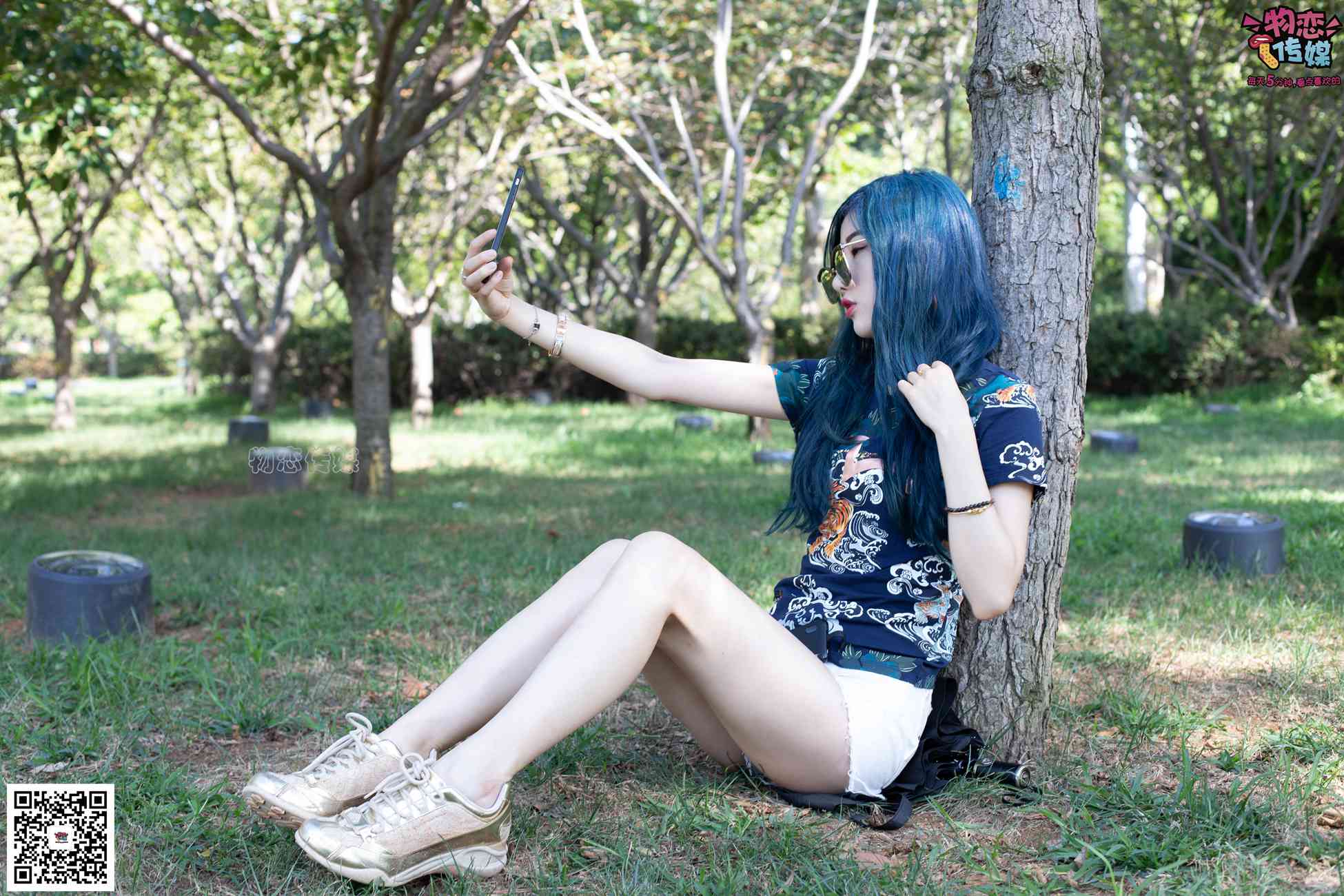 图片[103]-物恋传媒 No.057 摇滚重金属,狂野的温柔,纯情的安踏白棉袜 [190P] – 速更版-美库