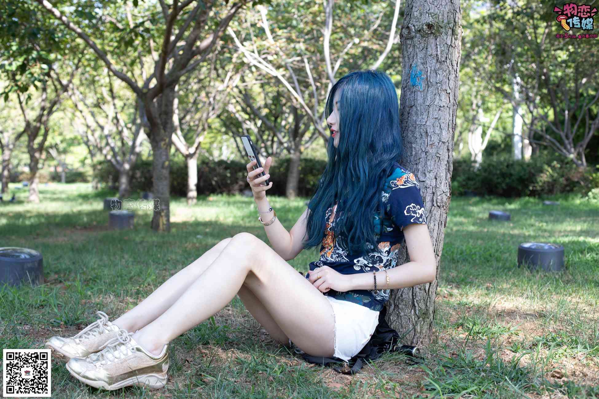 图片[107]-物恋传媒 No.057 摇滚重金属,狂野的温柔,纯情的安踏白棉袜 [190P] – 速更版-美库