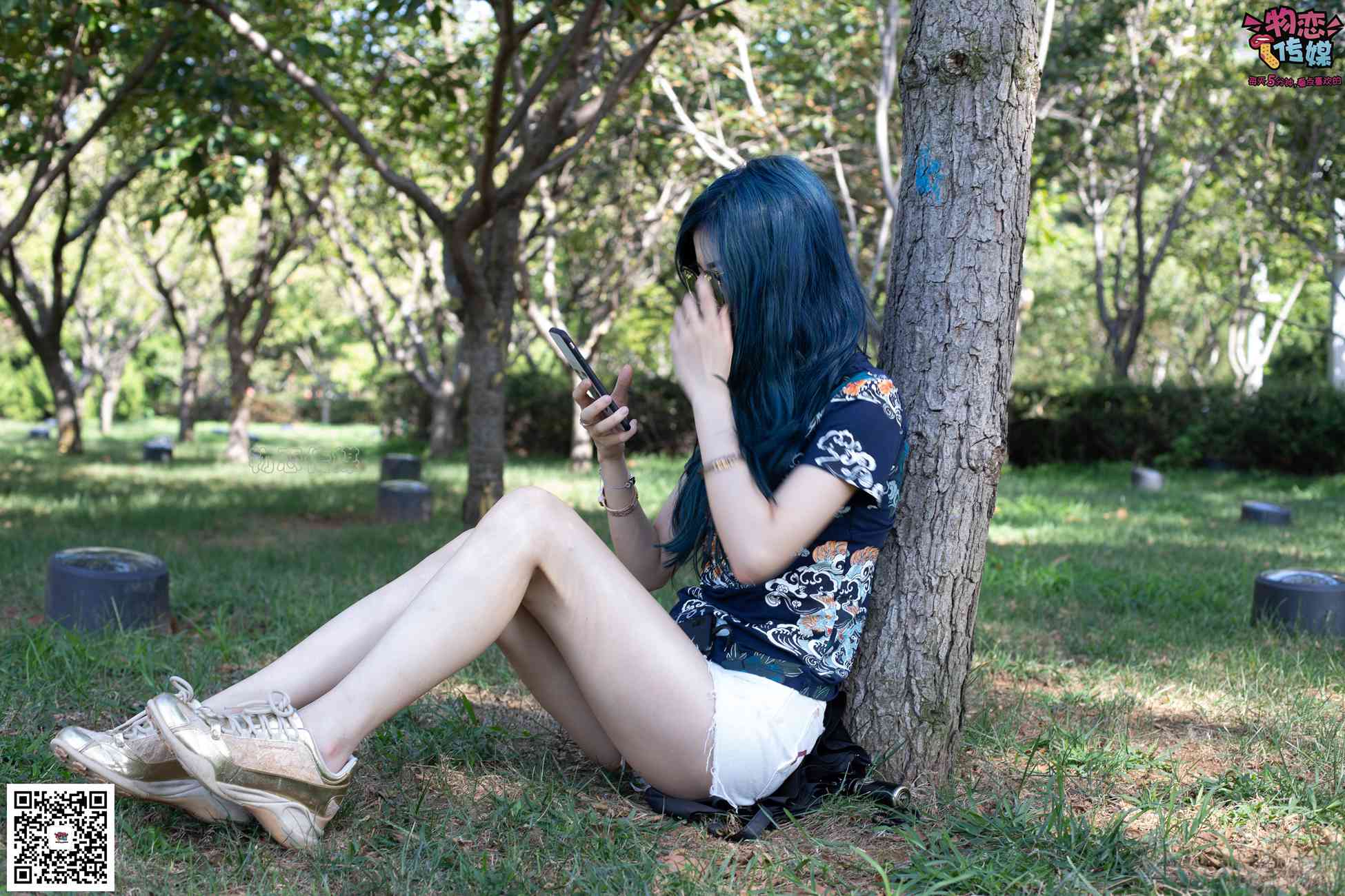 图片[108]-物恋传媒 No.057 摇滚重金属,狂野的温柔,纯情的安踏白棉袜 [190P] – 速更版-美库