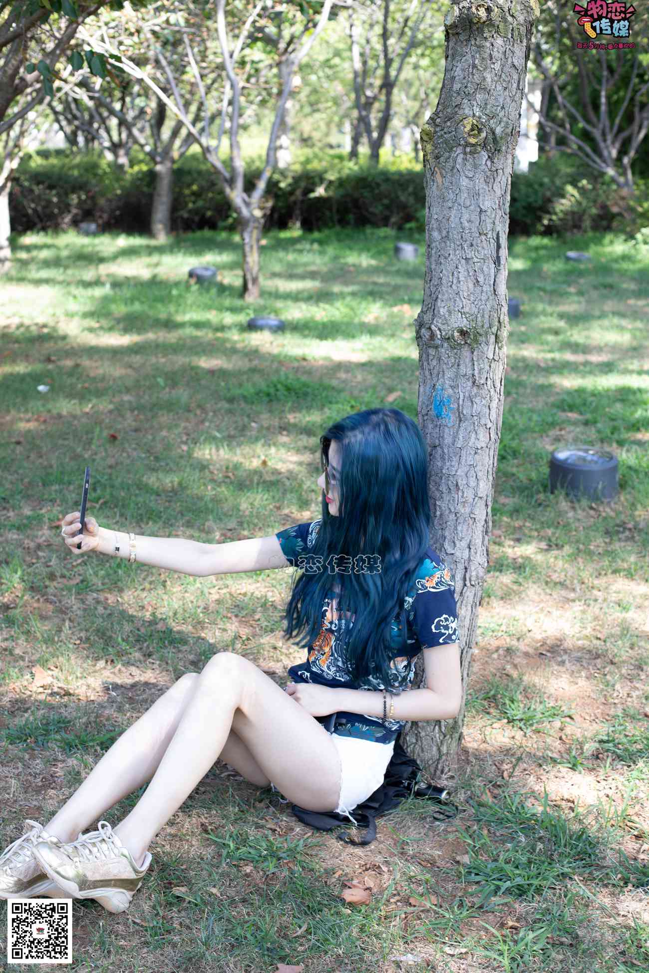 图片[109]-物恋传媒 No.057 摇滚重金属,狂野的温柔,纯情的安踏白棉袜 [190P] – 速更版-美库