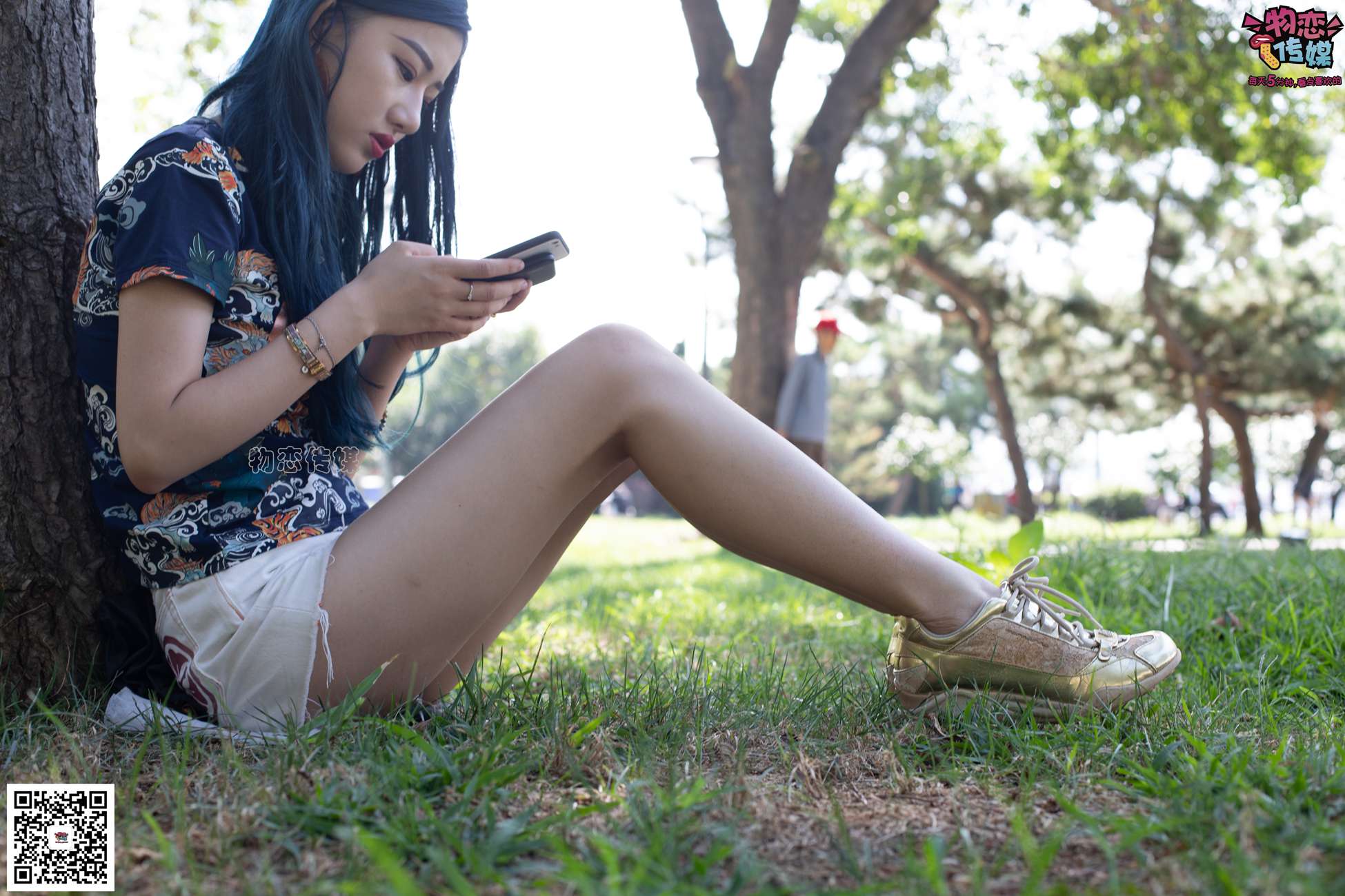 图片[119]-物恋传媒 No.057 摇滚重金属,狂野的温柔,纯情的安踏白棉袜 [190P] – 速更版-美库