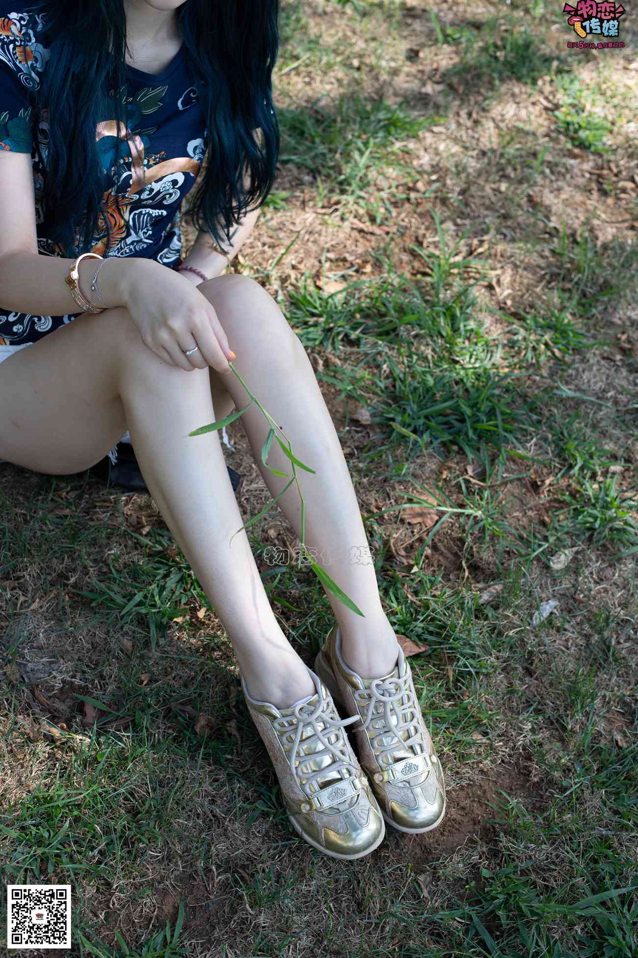 图片[133]-物恋传媒 No.057 摇滚重金属,狂野的温柔,纯情的安踏白棉袜 [190P] – 速更版-美库