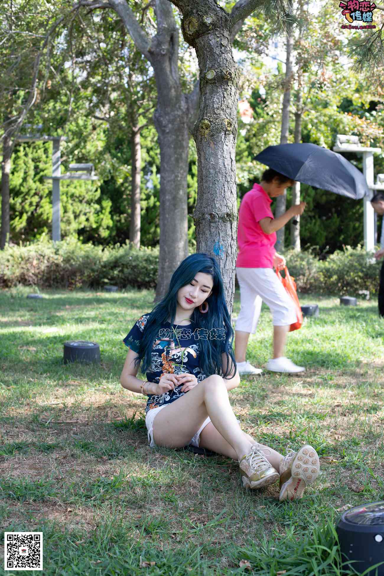 图片[134]-物恋传媒 No.057 摇滚重金属,狂野的温柔,纯情的安踏白棉袜 [190P] – 速更版-美库