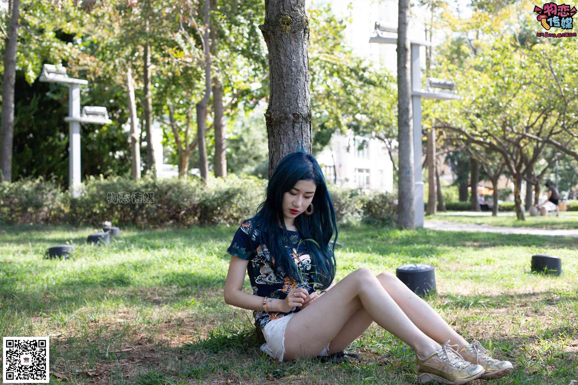 图片[135]-物恋传媒 No.057 摇滚重金属,狂野的温柔,纯情的安踏白棉袜 [190P] – 速更版-美库