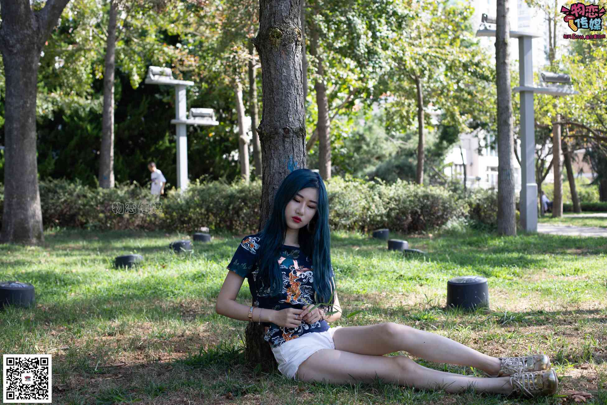 图片[140]-物恋传媒 No.057 摇滚重金属,狂野的温柔,纯情的安踏白棉袜 [190P] – 速更版-美库