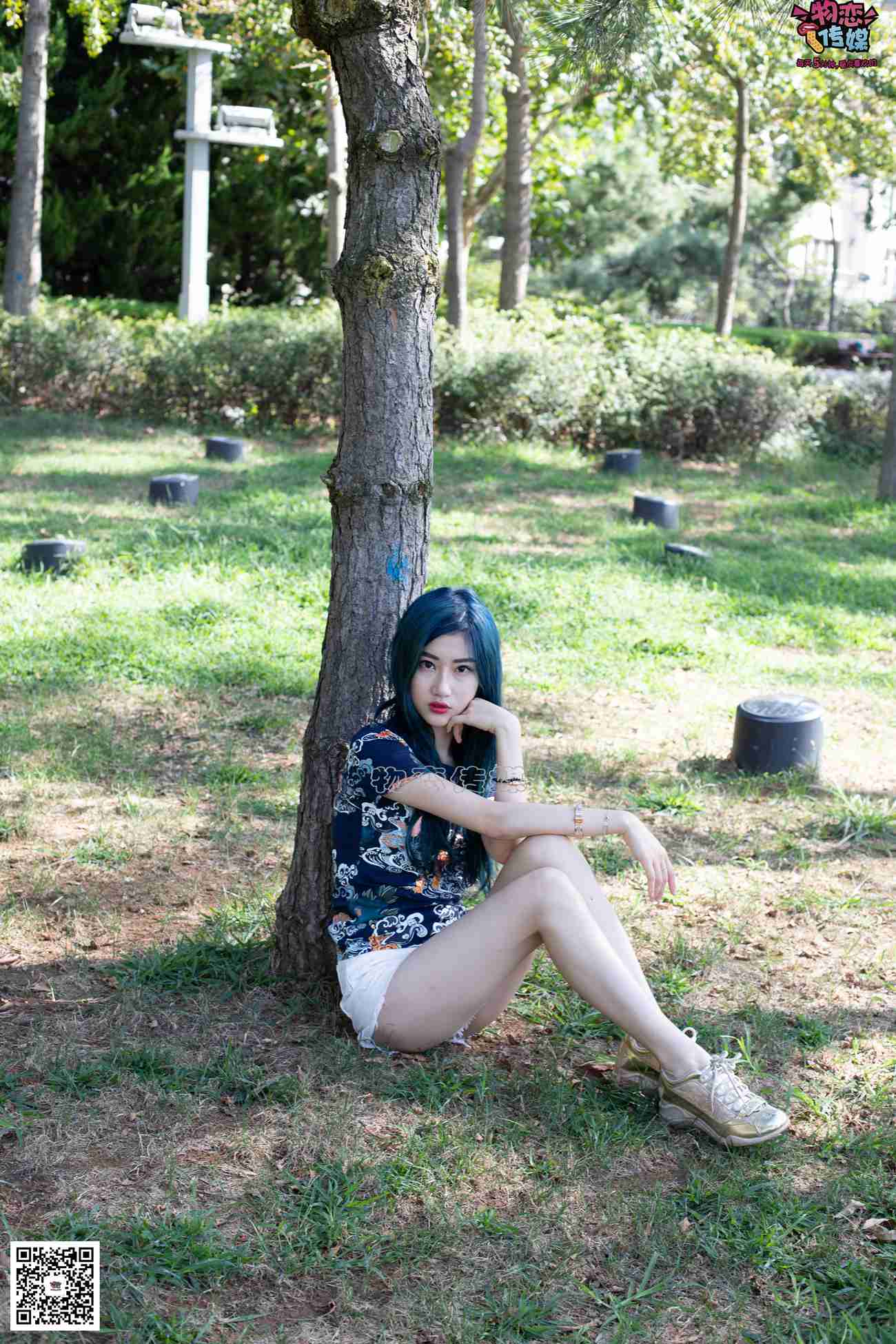 图片[144]-物恋传媒 No.057 摇滚重金属,狂野的温柔,纯情的安踏白棉袜 [190P] – 速更版-美库