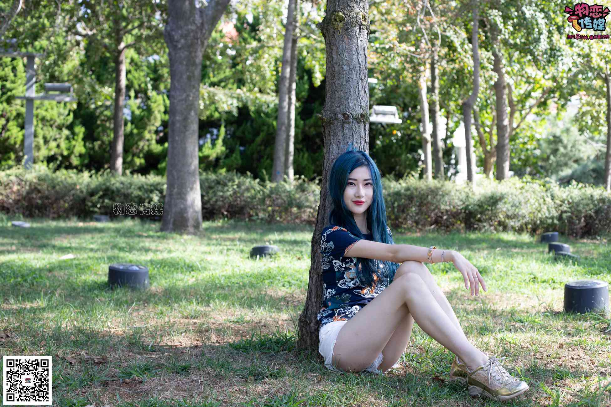 图片[145]-物恋传媒 No.057 摇滚重金属,狂野的温柔,纯情的安踏白棉袜 [190P] – 速更版-美库