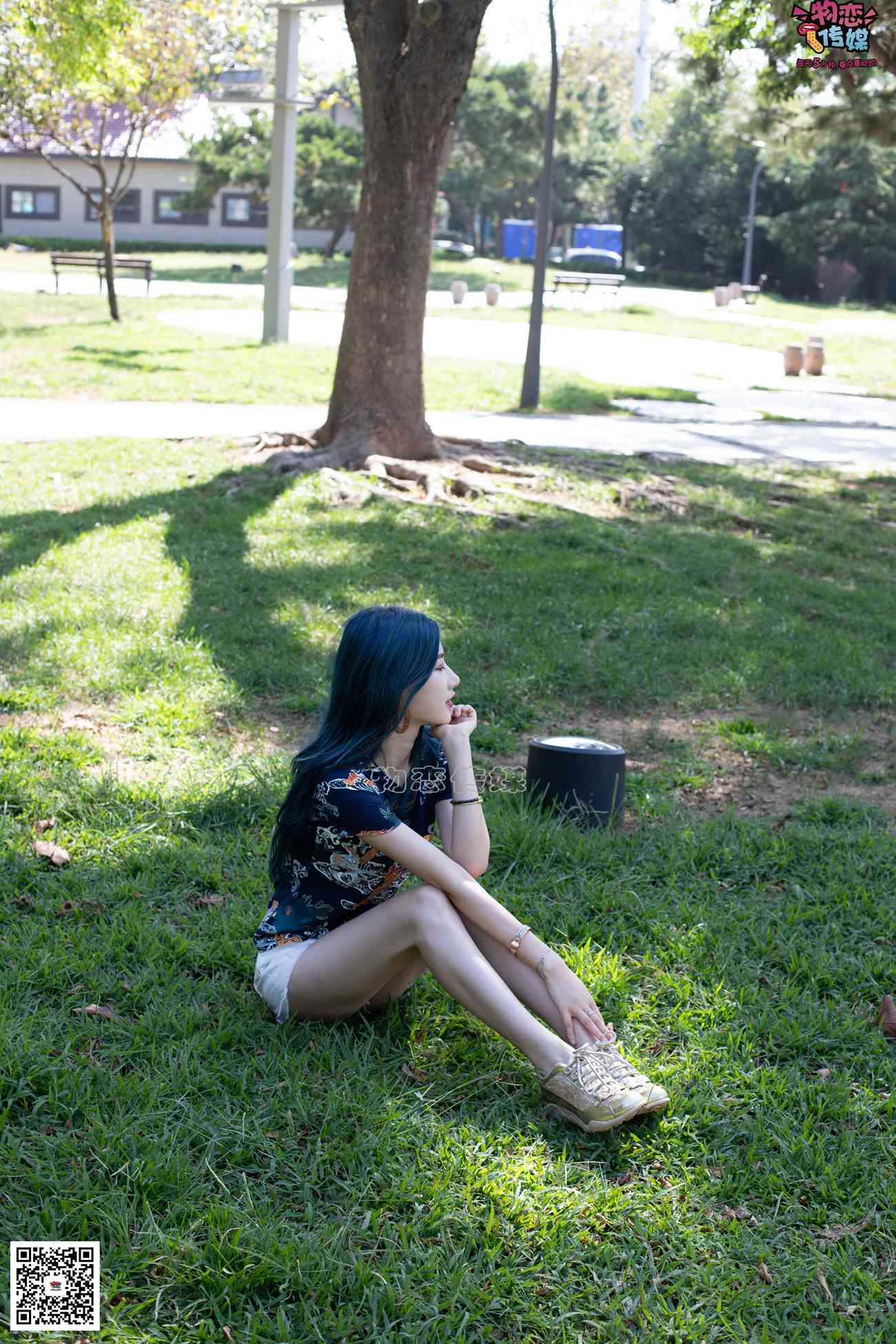 图片[153]-物恋传媒 No.057 摇滚重金属,狂野的温柔,纯情的安踏白棉袜 [190P] – 速更版-美库