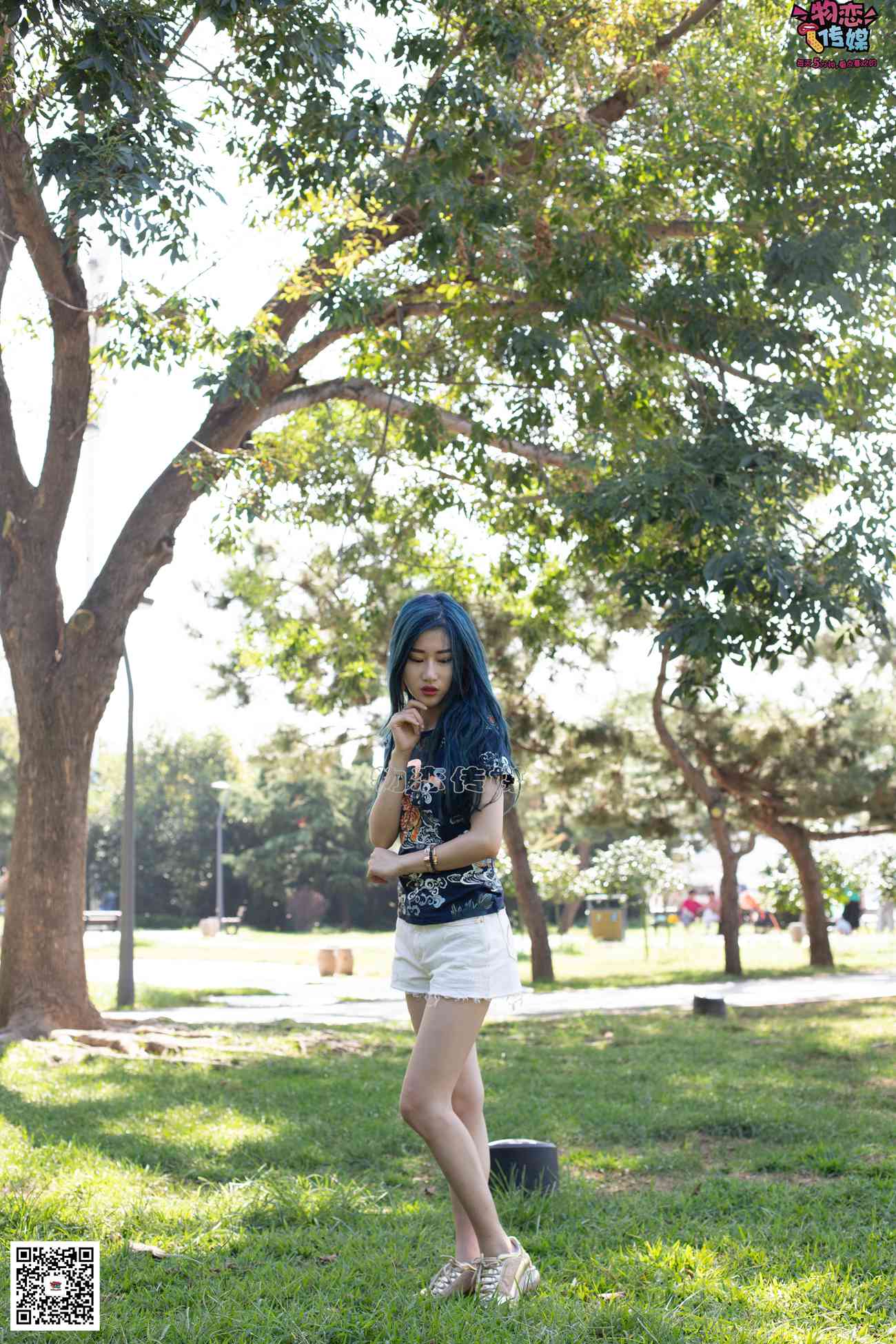 图片[158]-物恋传媒 No.057 摇滚重金属,狂野的温柔,纯情的安踏白棉袜 [190P] – 速更版-美库