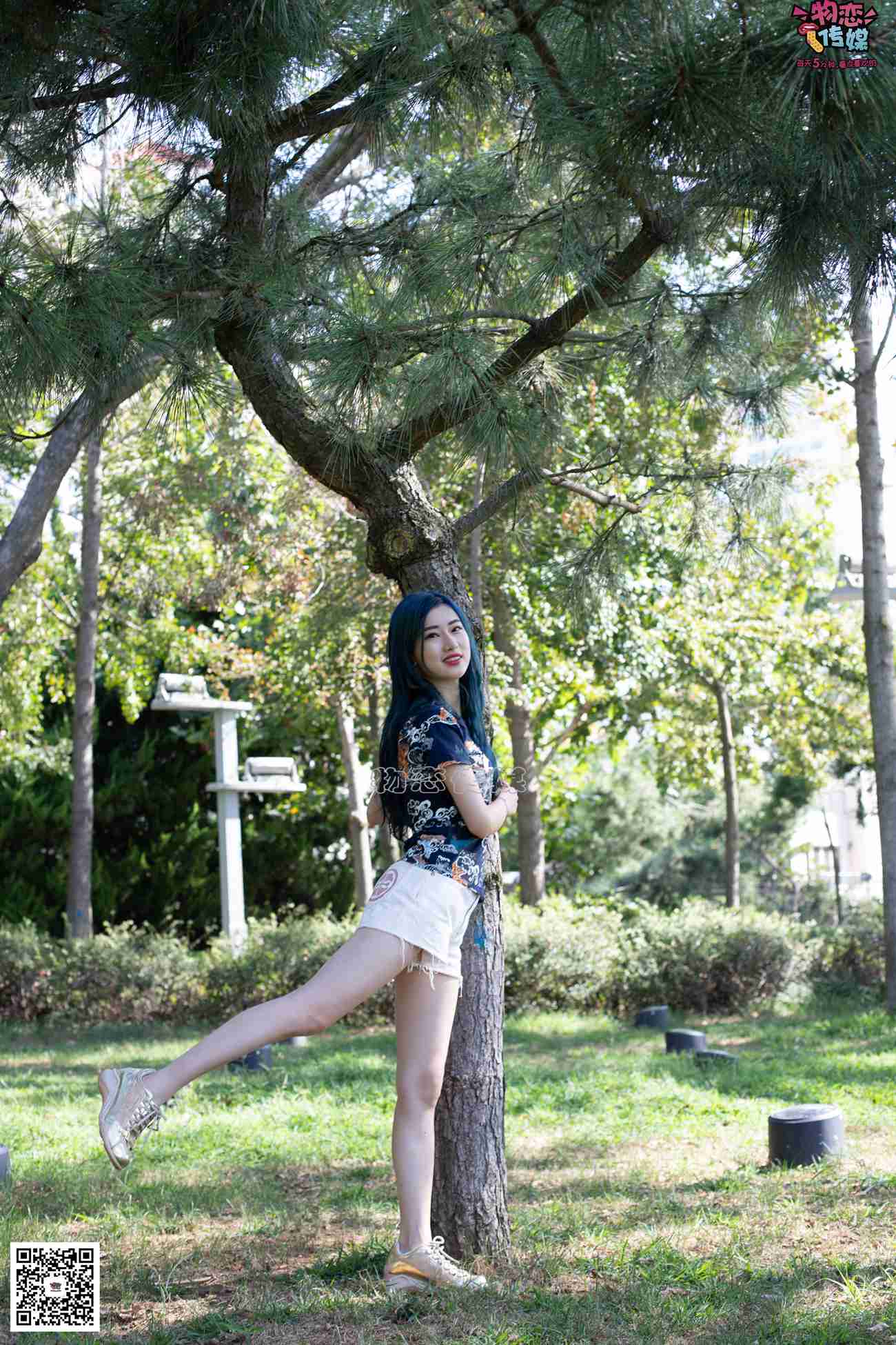 图片[163]-物恋传媒 No.057 摇滚重金属,狂野的温柔,纯情的安踏白棉袜 [190P] – 速更版-美库