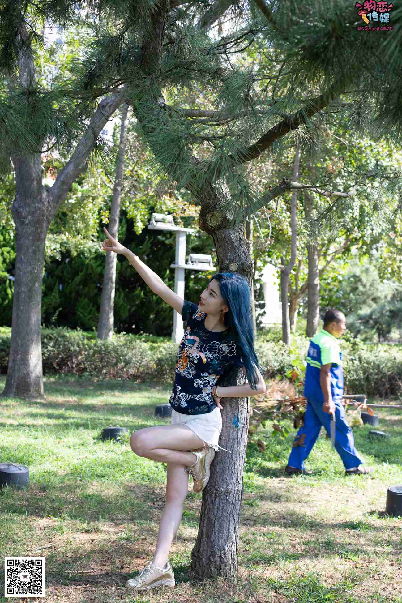 图片[165]-物恋传媒 No.057 摇滚重金属,狂野的温柔,纯情的安踏白棉袜 [190P] – 速更版-美库