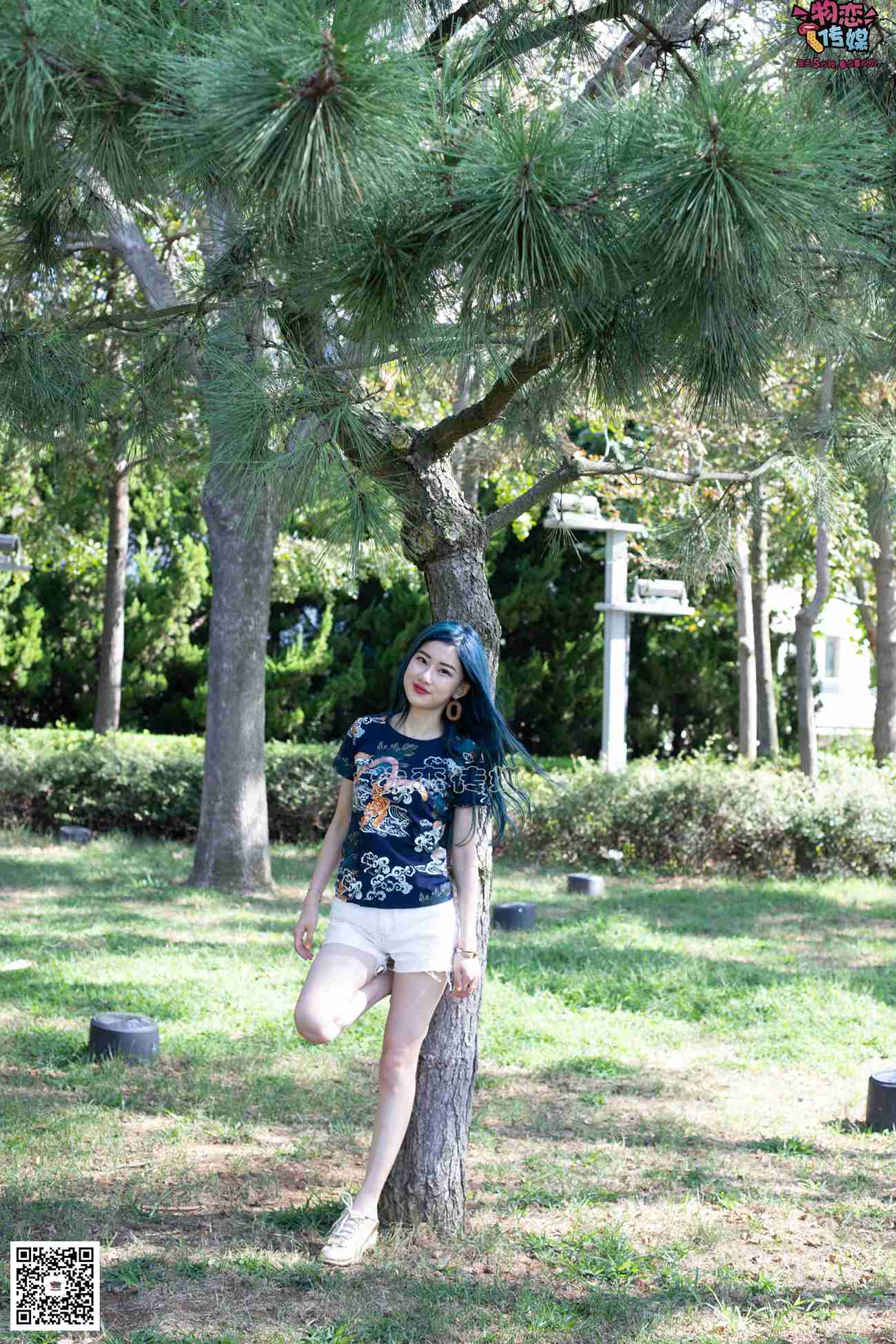 图片[166]-物恋传媒 No.057 摇滚重金属,狂野的温柔,纯情的安踏白棉袜 [190P] – 速更版-美库