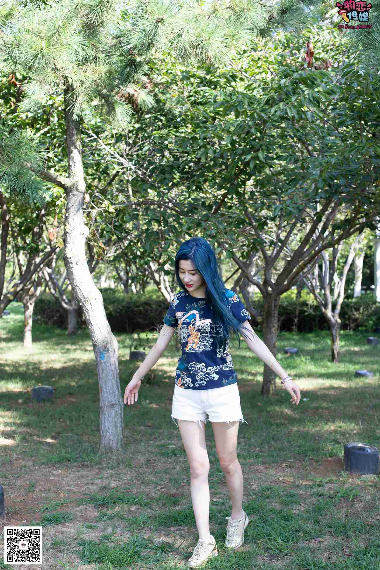 图片[177]-物恋传媒 No.057 摇滚重金属,狂野的温柔,纯情的安踏白棉袜 [190P] – 速更版-美库