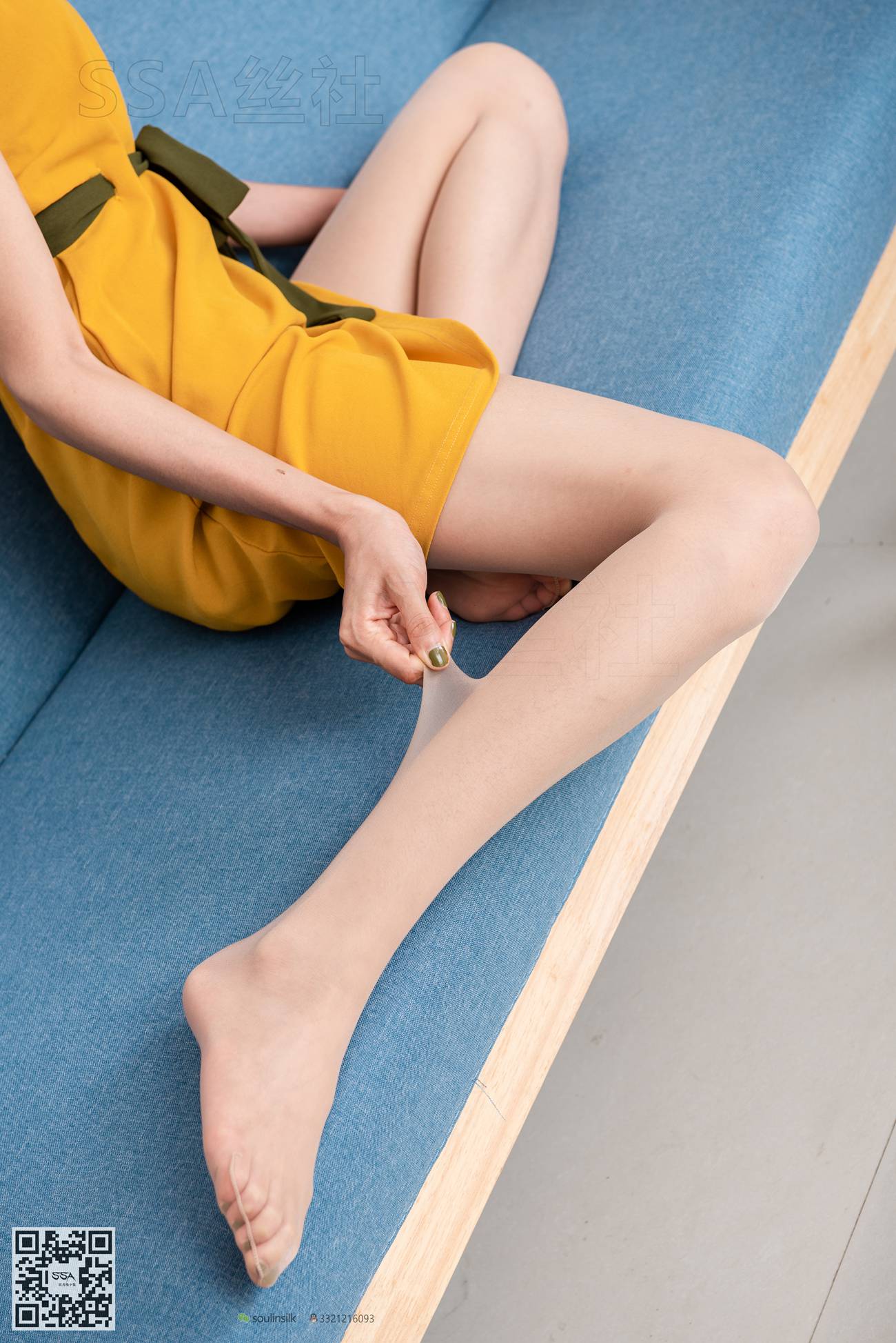 图片[84]-[SSA丝社]超清写真 NO.140 星星 橘黄色裙子肉丝穿搭示范[128P] – 速更版-美库