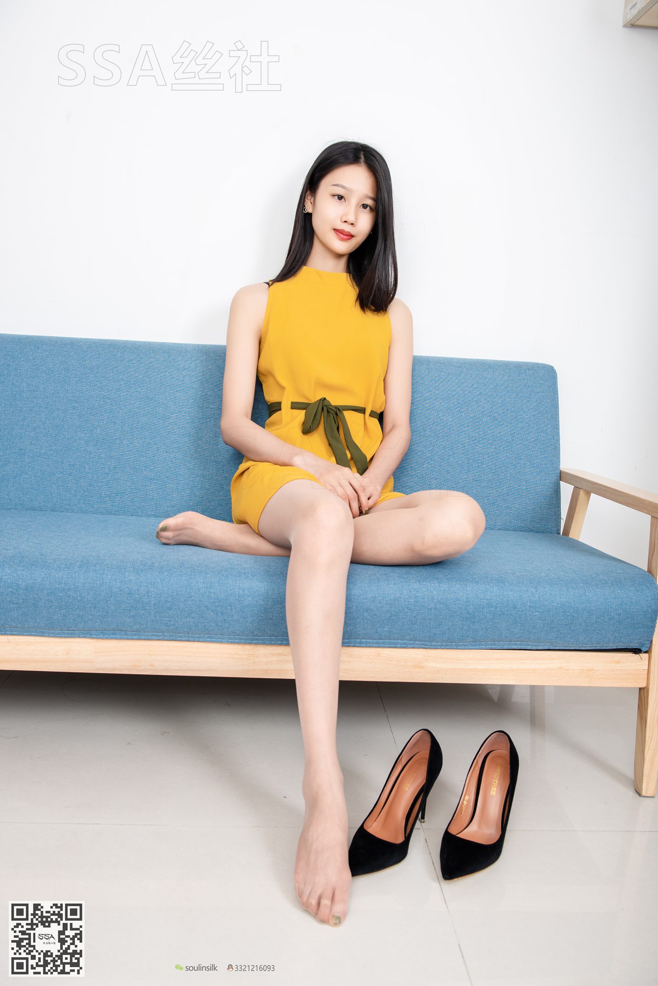 图片[94]-[SSA丝社]超清写真 NO.140 星星 橘黄色裙子肉丝穿搭示范[128P] – 速更版-美库