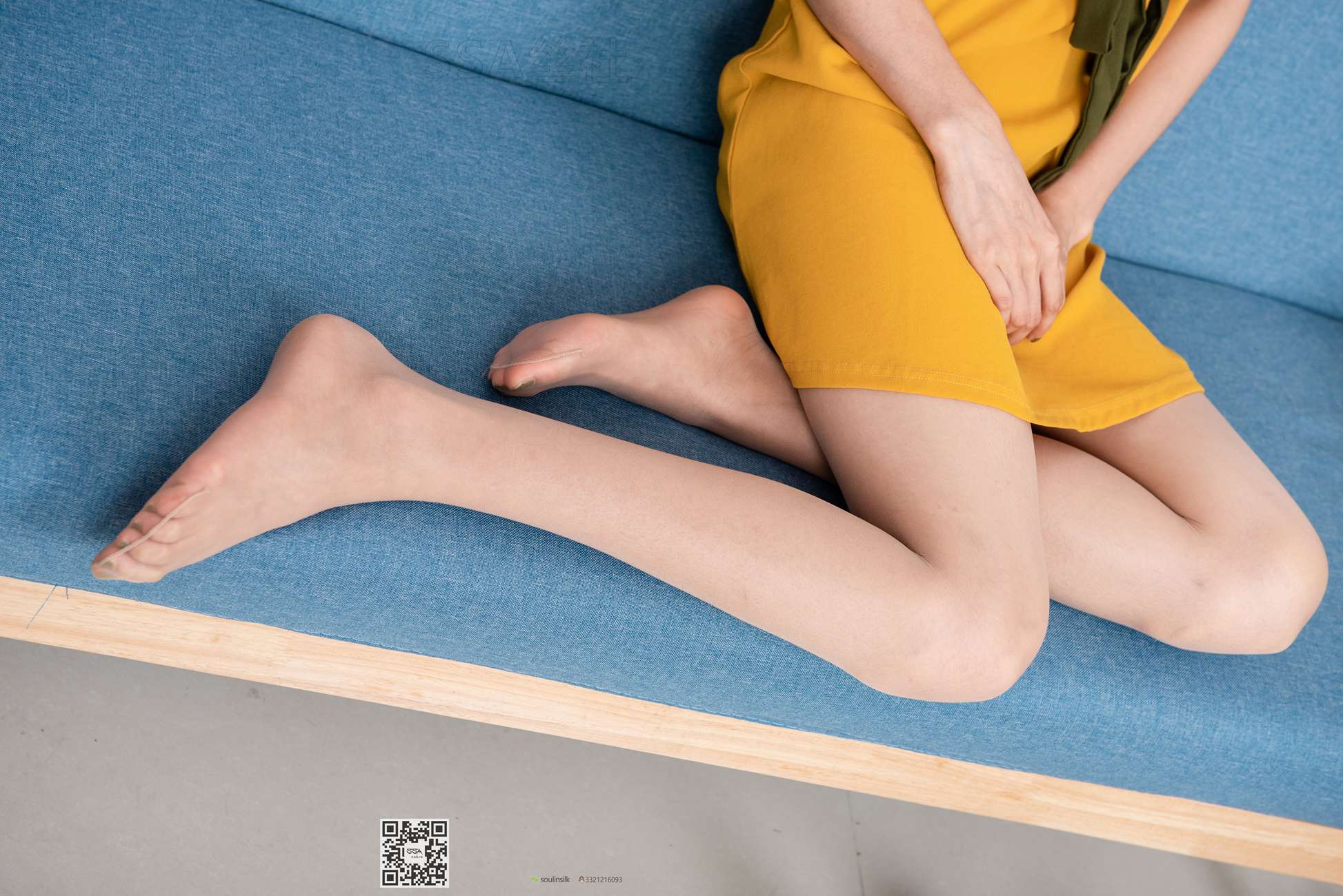 图片[101]-[SSA丝社]超清写真 NO.140 星星 橘黄色裙子肉丝穿搭示范[128P] – 速更版-美库