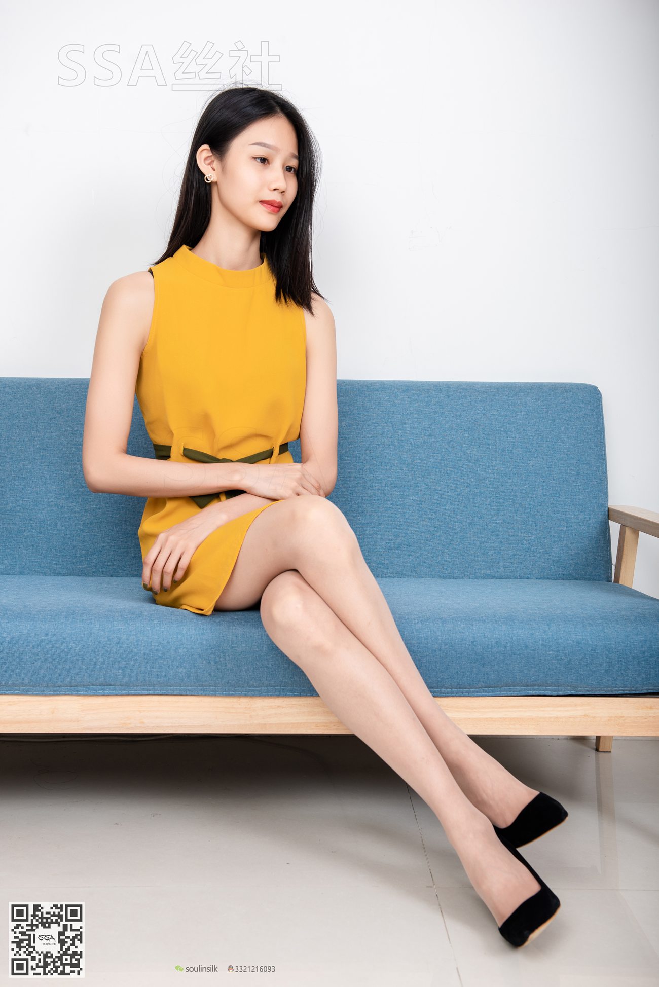 图片[115]-[SSA丝社]超清写真 NO.140 星星 橘黄色裙子肉丝穿搭示范[128P] – 速更版-美库
