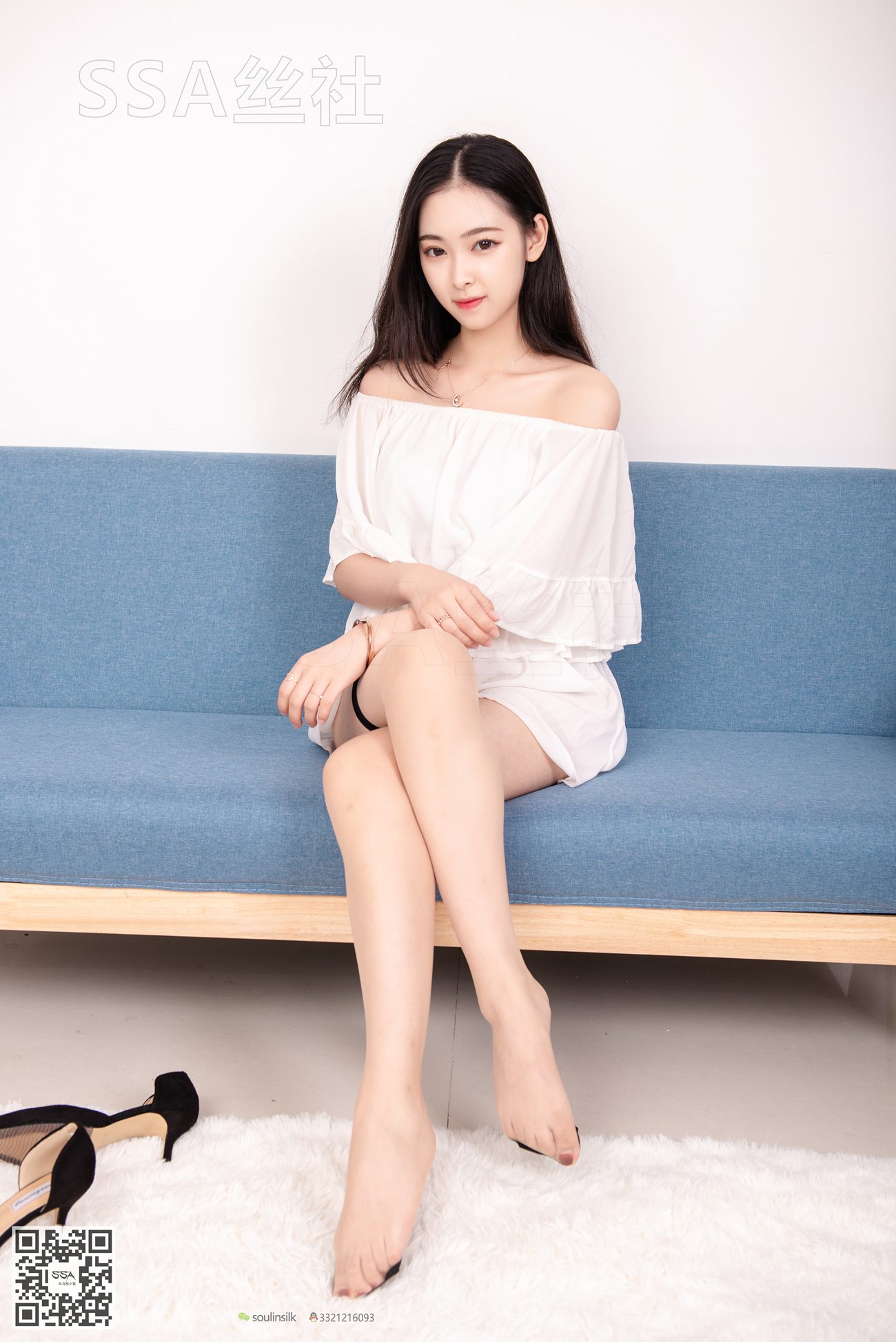 图片[48]-[SSA丝社]超清写真 NO.143 文娟 白色连体裤穿搭示范[157P] – 速更版-美库