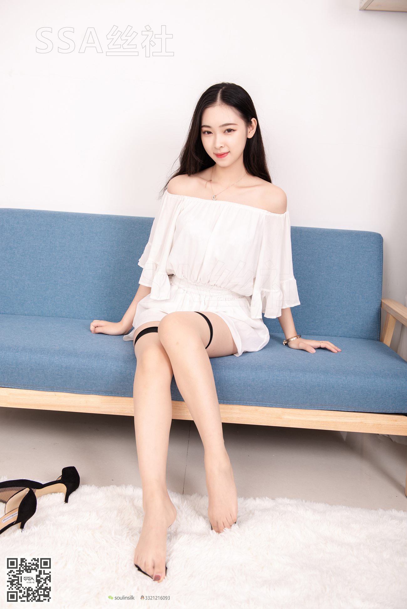 图片[52]-[SSA丝社]超清写真 NO.143 文娟 白色连体裤穿搭示范[157P] – 速更版-美库