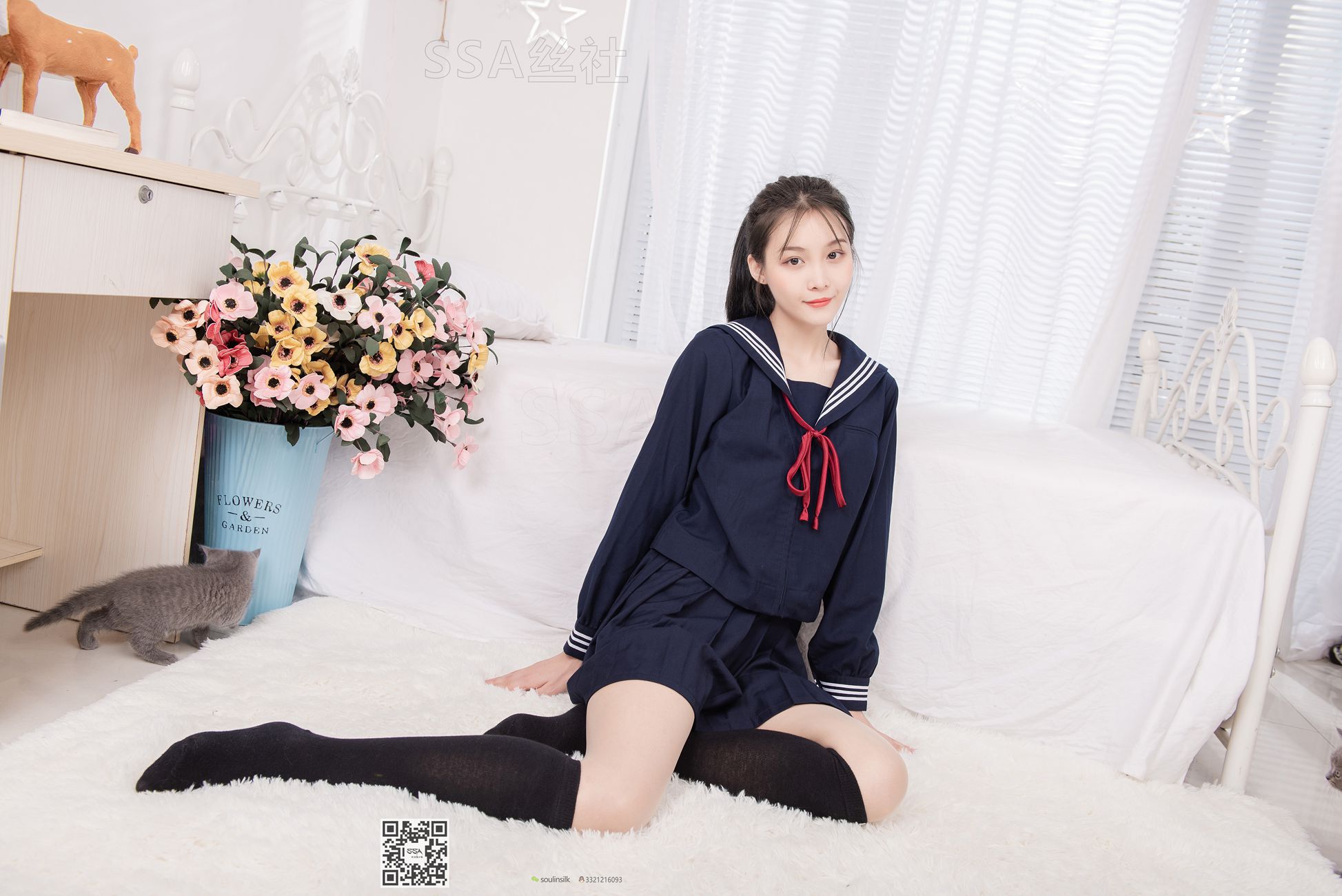 图片[97]-[SSA丝社]超清写真 NO.142 丽萍 JK制服的穿搭示范[133P] – 速更版-美库