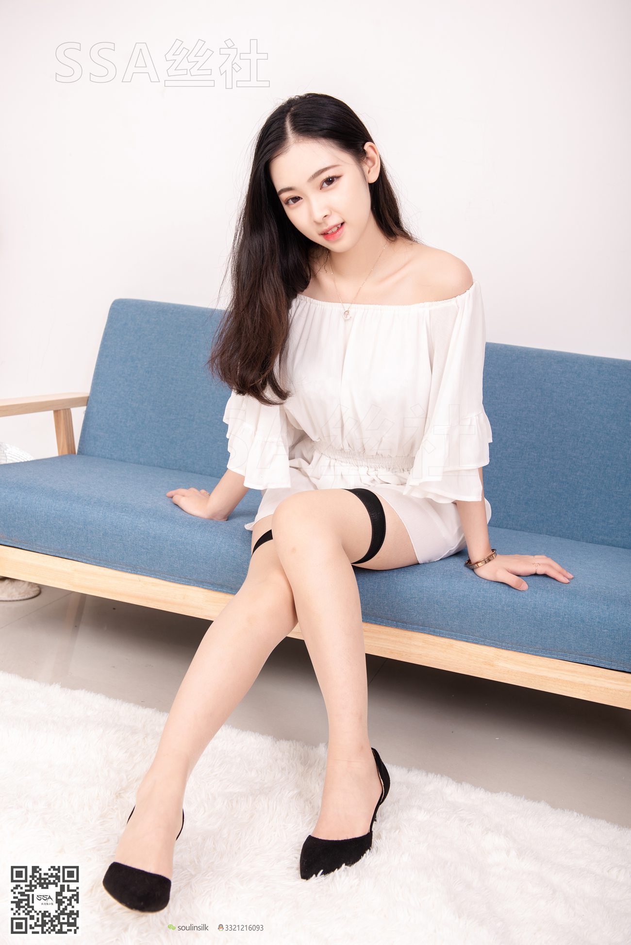 图片[122]-[SSA丝社]超清写真 NO.143 文娟 白色连体裤穿搭示范[157P] – 速更版-美库