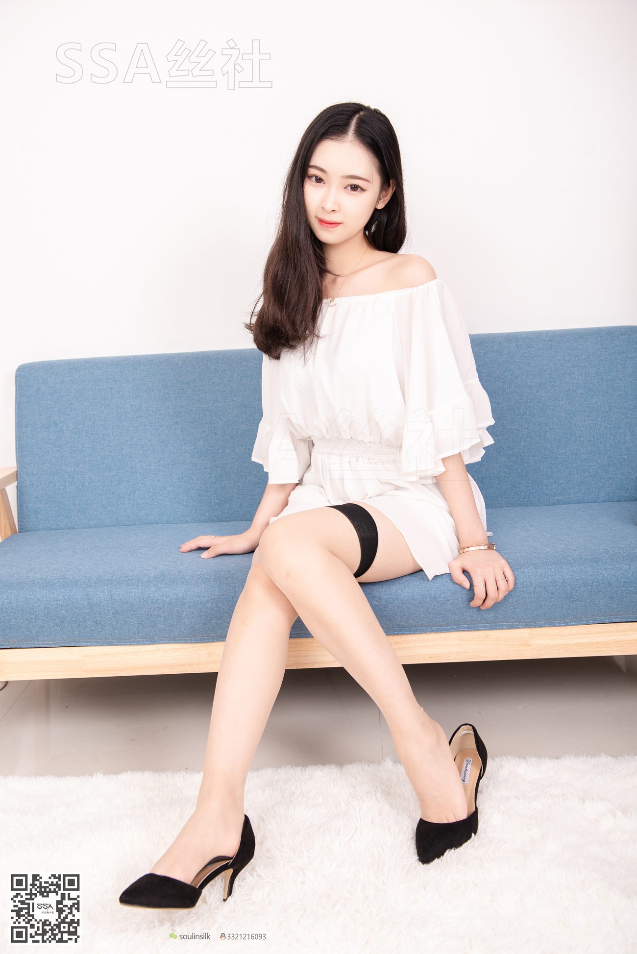 图片[134]-[SSA丝社]超清写真 NO.143 文娟 白色连体裤穿搭示范[157P] – 速更版-美库