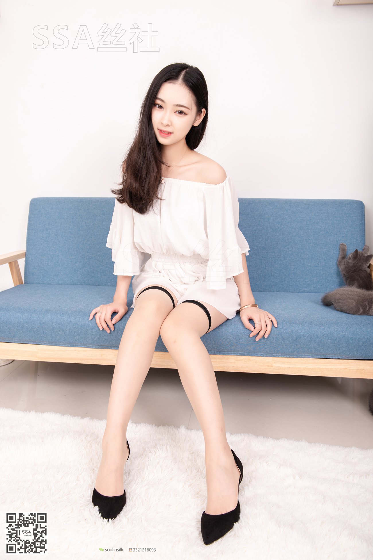 图片[151]-[SSA丝社]超清写真 NO.143 文娟 白色连体裤穿搭示范[157P] – 速更版-美库