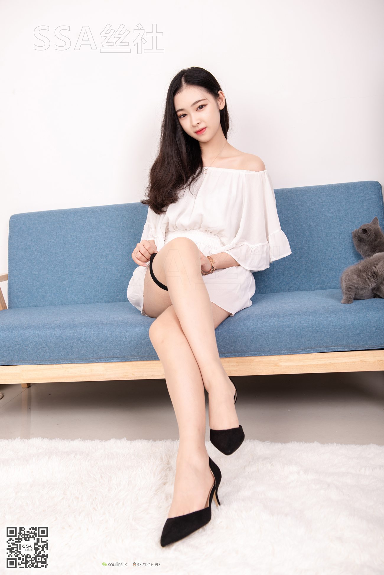 图片[154]-[SSA丝社]超清写真 NO.143 文娟 白色连体裤穿搭示范[157P] – 速更版-美库