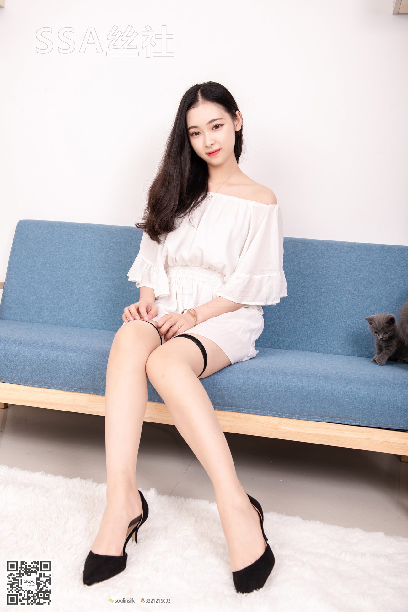 图片[157]-[SSA丝社]超清写真 NO.143 文娟 白色连体裤穿搭示范[157P] – 速更版-美库