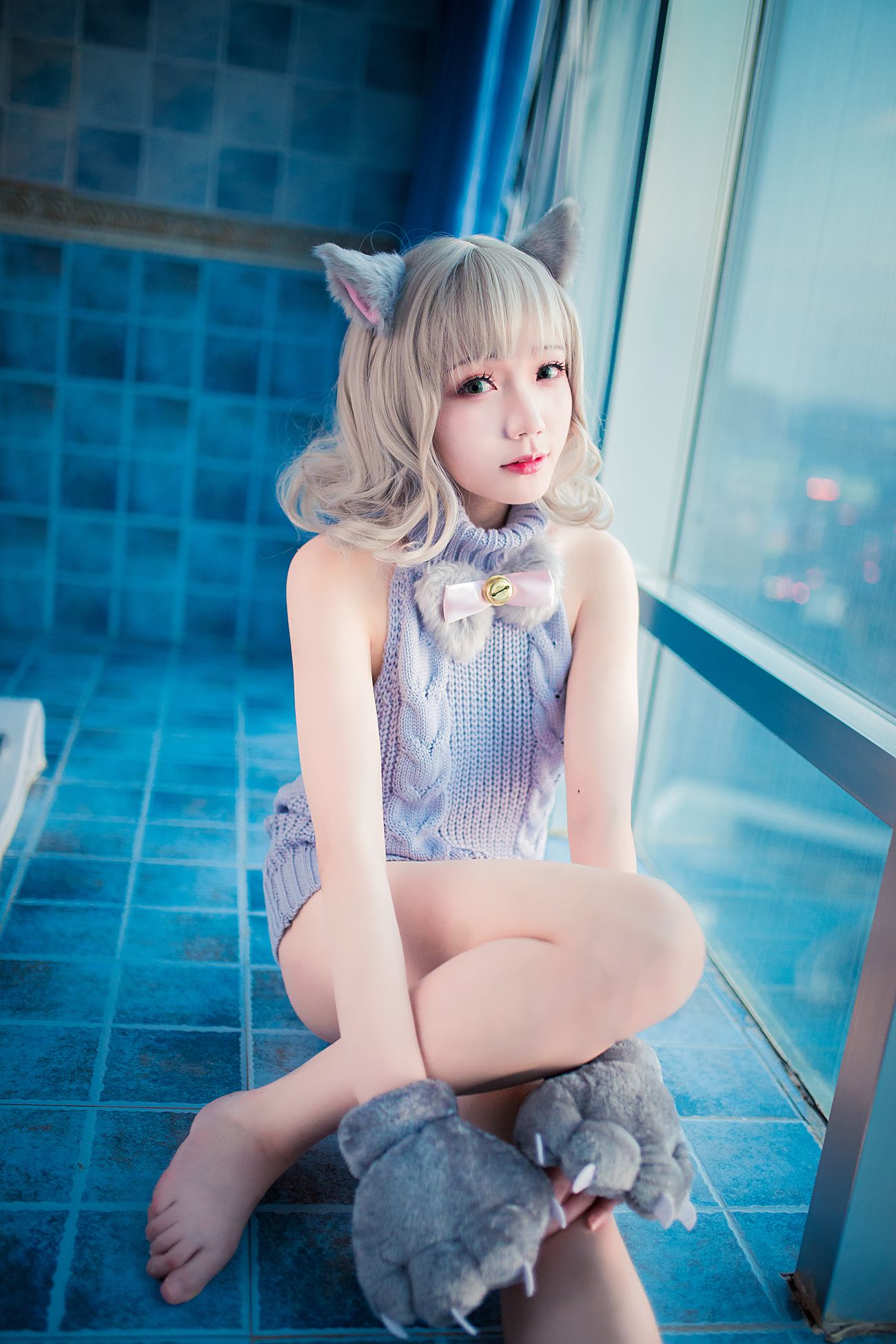 图片[26]-真央Mao – 露背毛衣[50P] – 速更版-美库