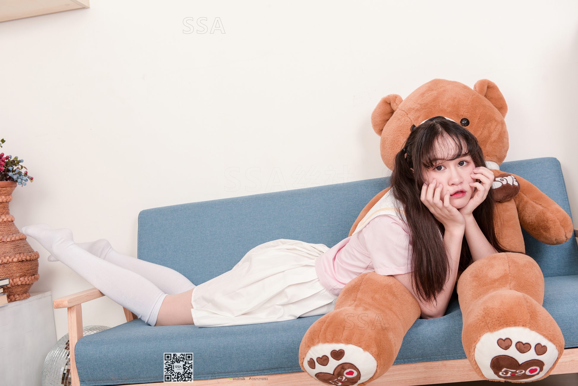 图片[98]-[SSA丝社]超清写真 NO.144 丹丹 粉色JK制服的穿搭示范[195P] – 速更版-美库