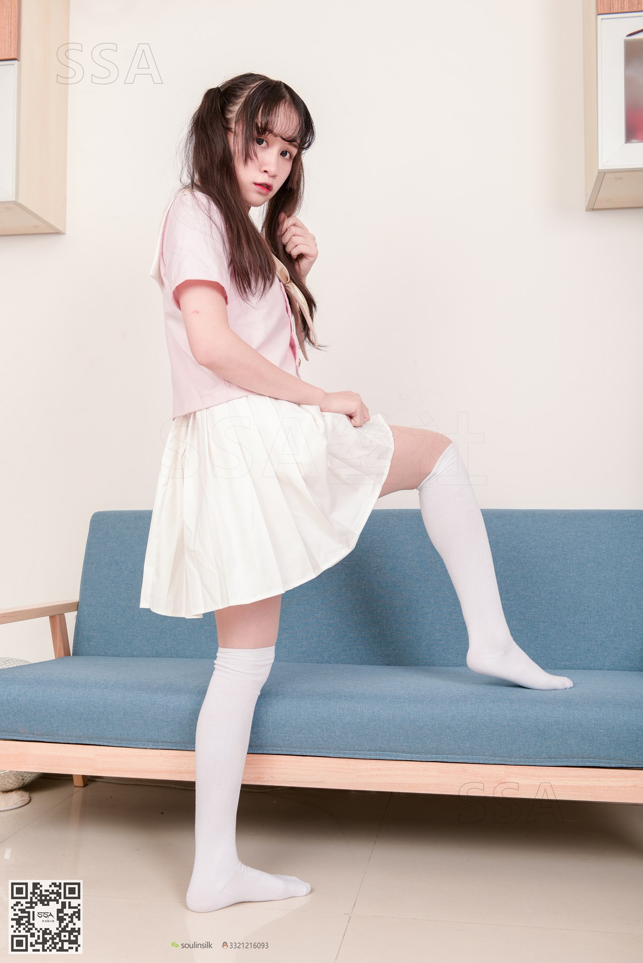 图片[125]-[SSA丝社]超清写真 NO.144 丹丹 粉色JK制服的穿搭示范[195P] – 速更版-美库