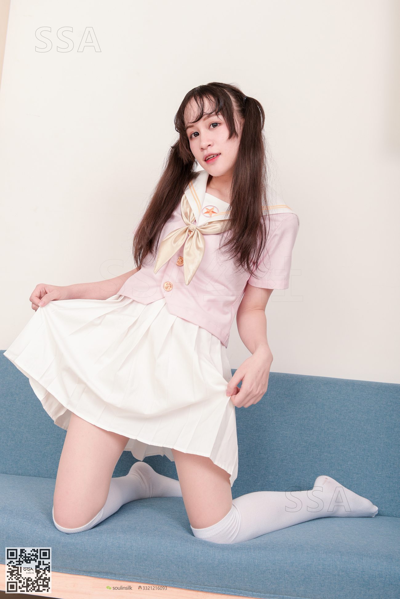 图片[139]-[SSA丝社]超清写真 NO.144 丹丹 粉色JK制服的穿搭示范[195P] – 速更版-美库