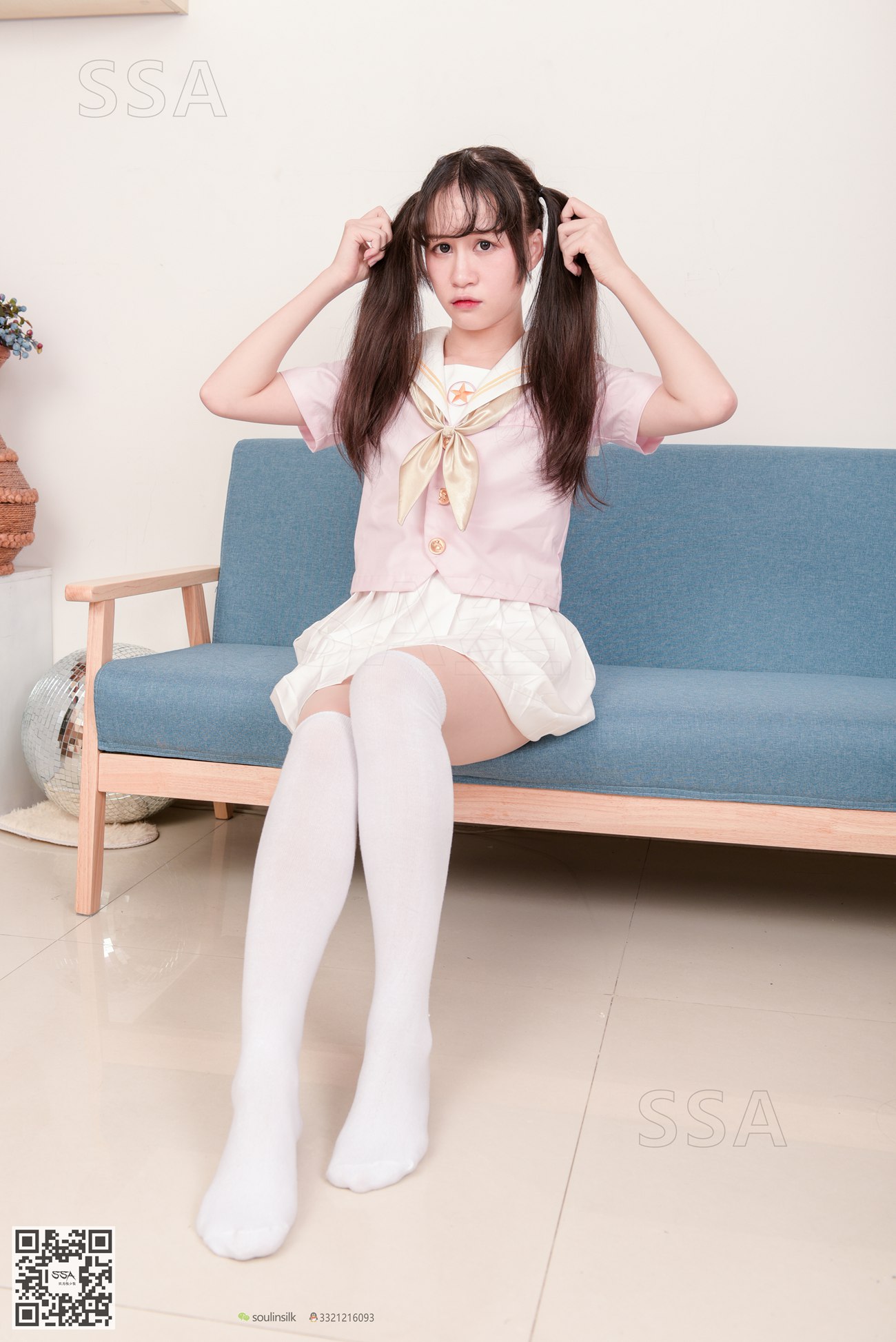 图片[158]-[SSA丝社]超清写真 NO.144 丹丹 粉色JK制服的穿搭示范[195P] – 速更版-美库