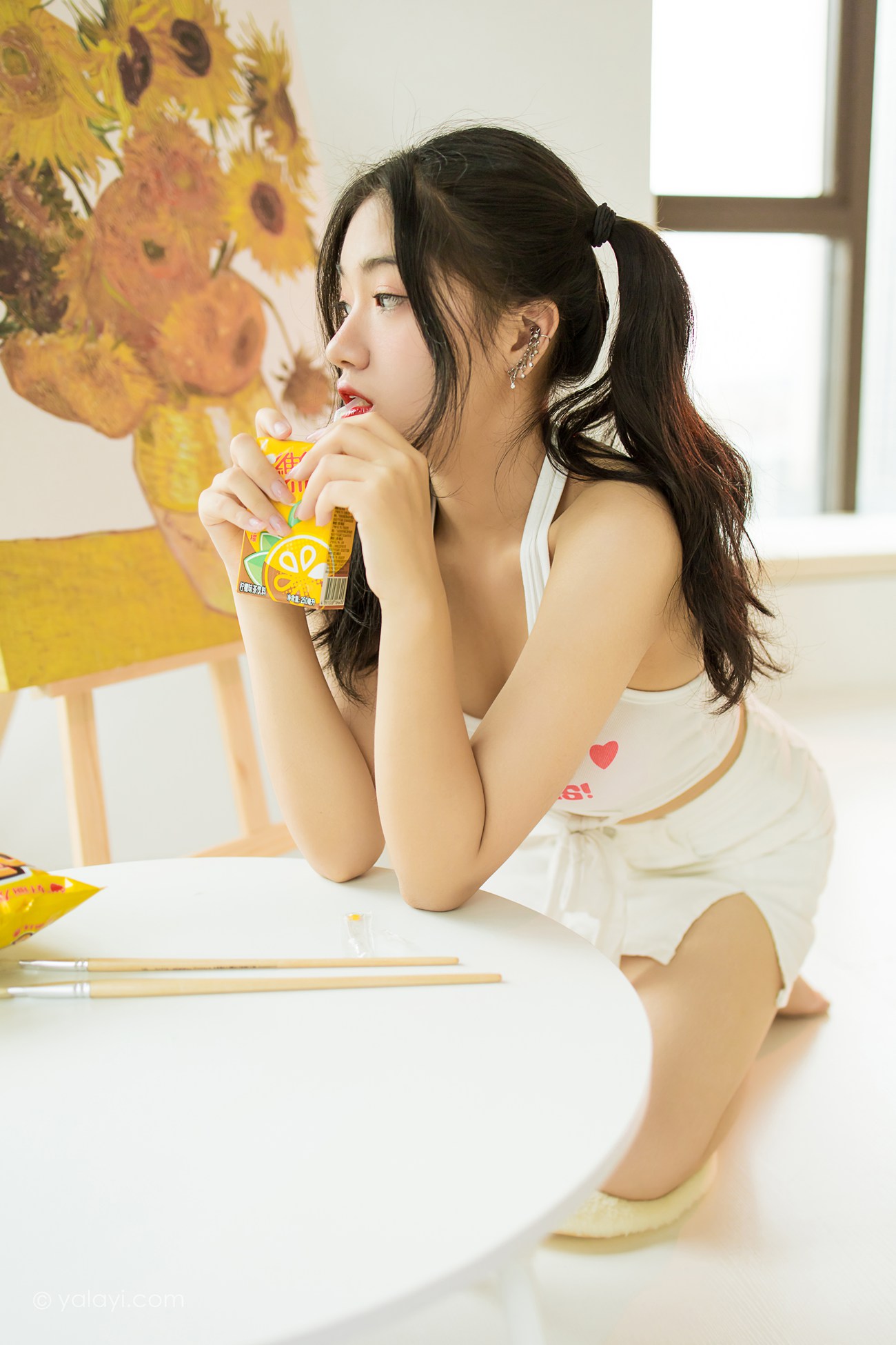 图片[19]-[YALAYI雅拉伊] 2021.08.10 No.827 赏心悦目 孙小怡 [41P] – 速更版-美库