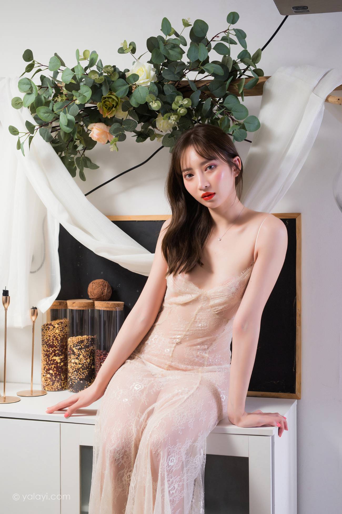 图片[22]-[YALAYI雅拉伊] 2021.08.19 No.830 惊鸿一瞥 白雪 [41P] – 速更版-美库