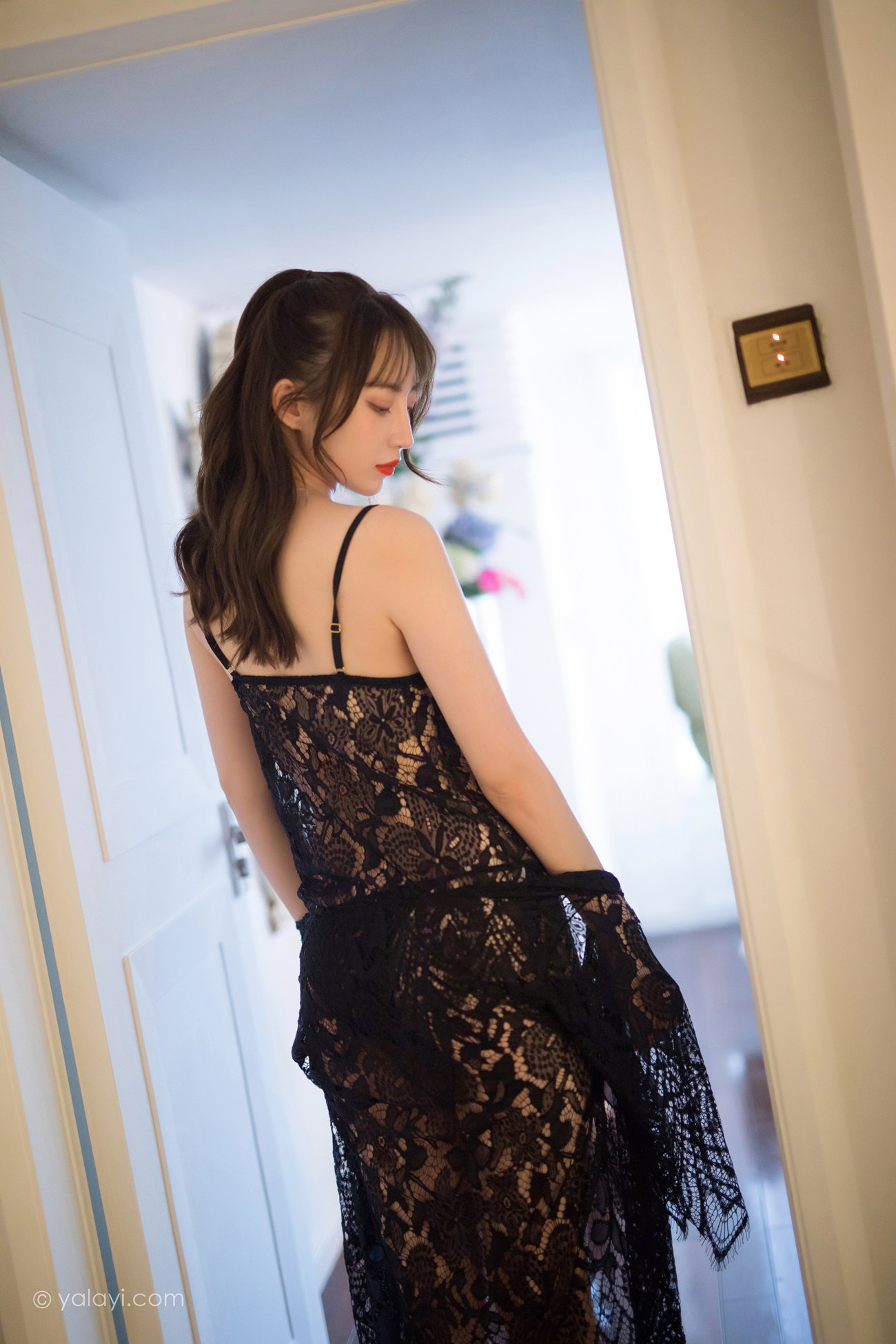 图片[39]-[YALAYI雅拉伊] 2021.08.19 No.830 惊鸿一瞥 白雪 [41P] – 速更版-美库