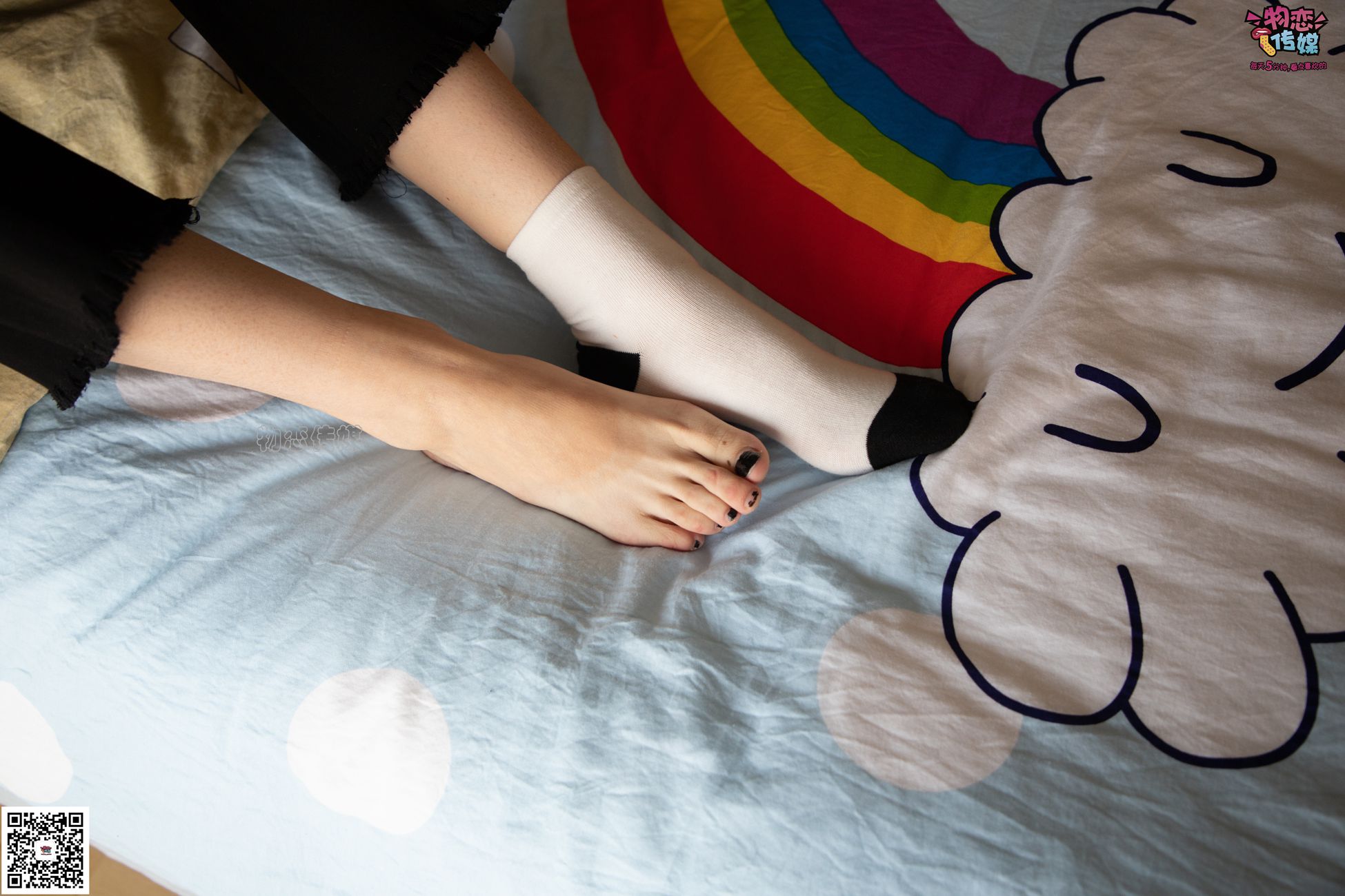 图片[16]-勿恋传媒 No.064 一朵花开的时间，奶牛袜子 [159P] – 速更版-美库