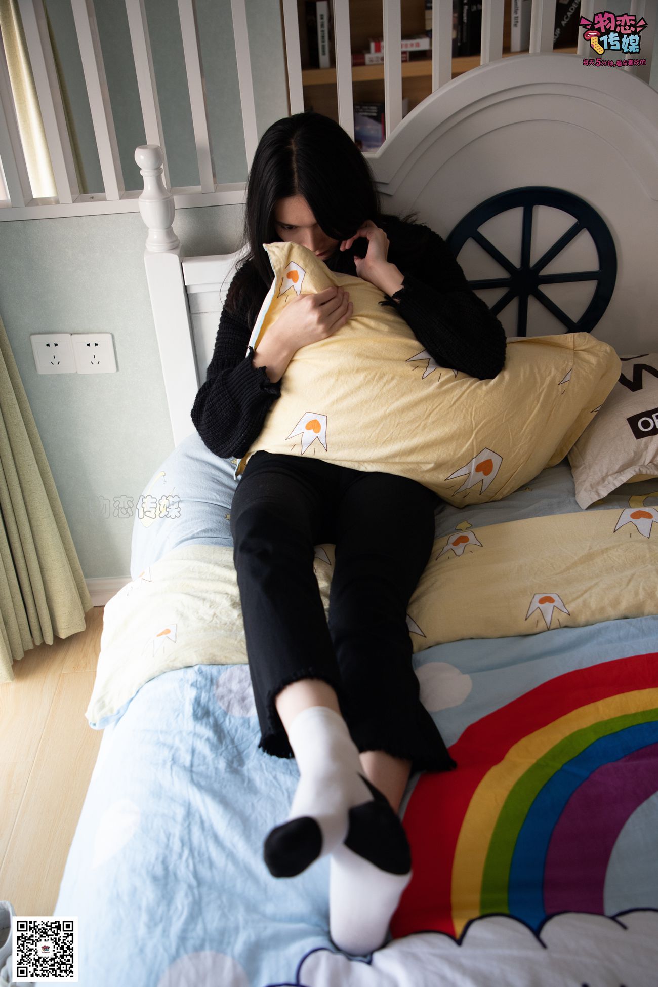 图片[32]-勿恋传媒 No.064 一朵花开的时间，奶牛袜子 [159P] – 速更版-美库