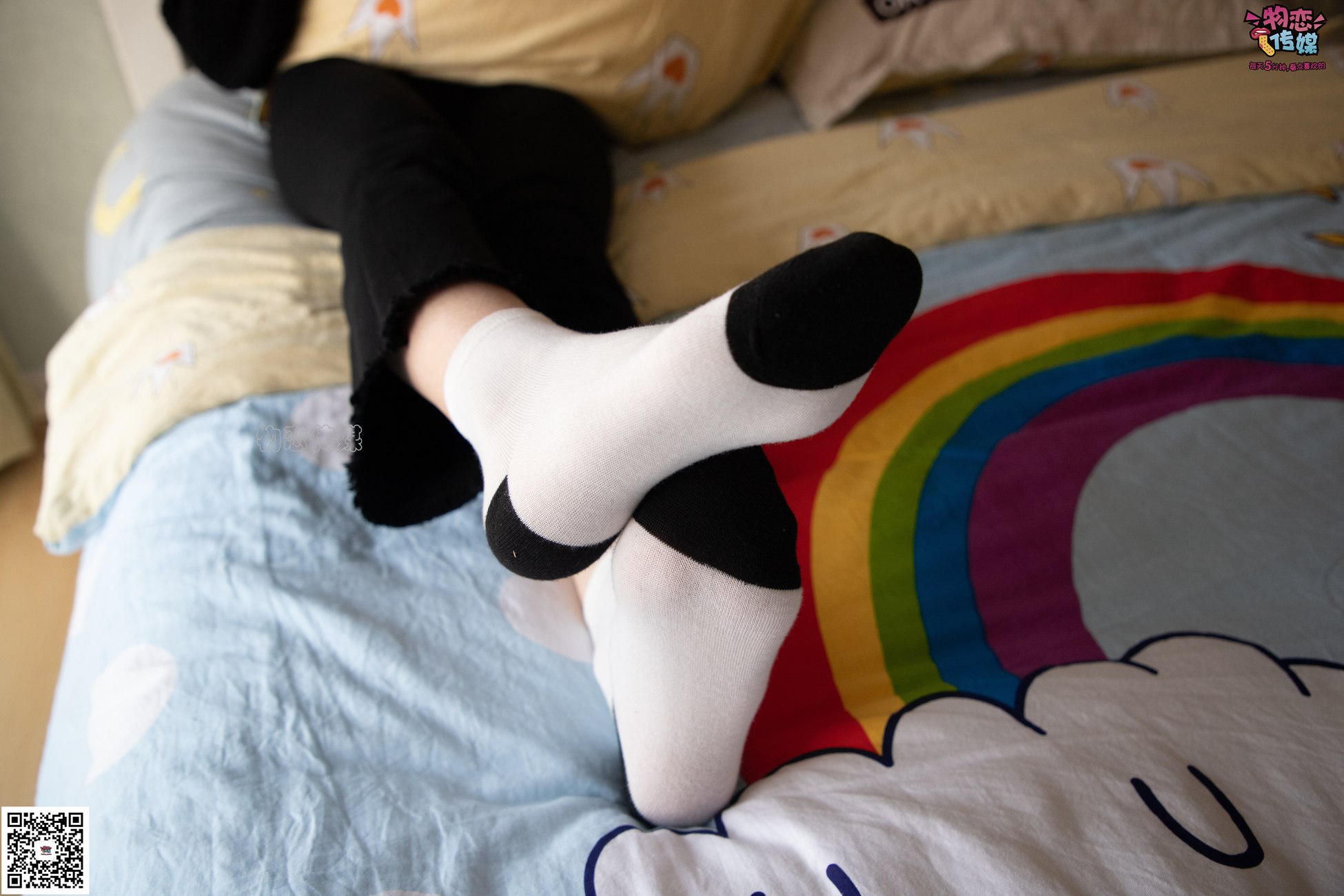 图片[35]-勿恋传媒 No.064 一朵花开的时间，奶牛袜子 [159P] – 速更版-美库