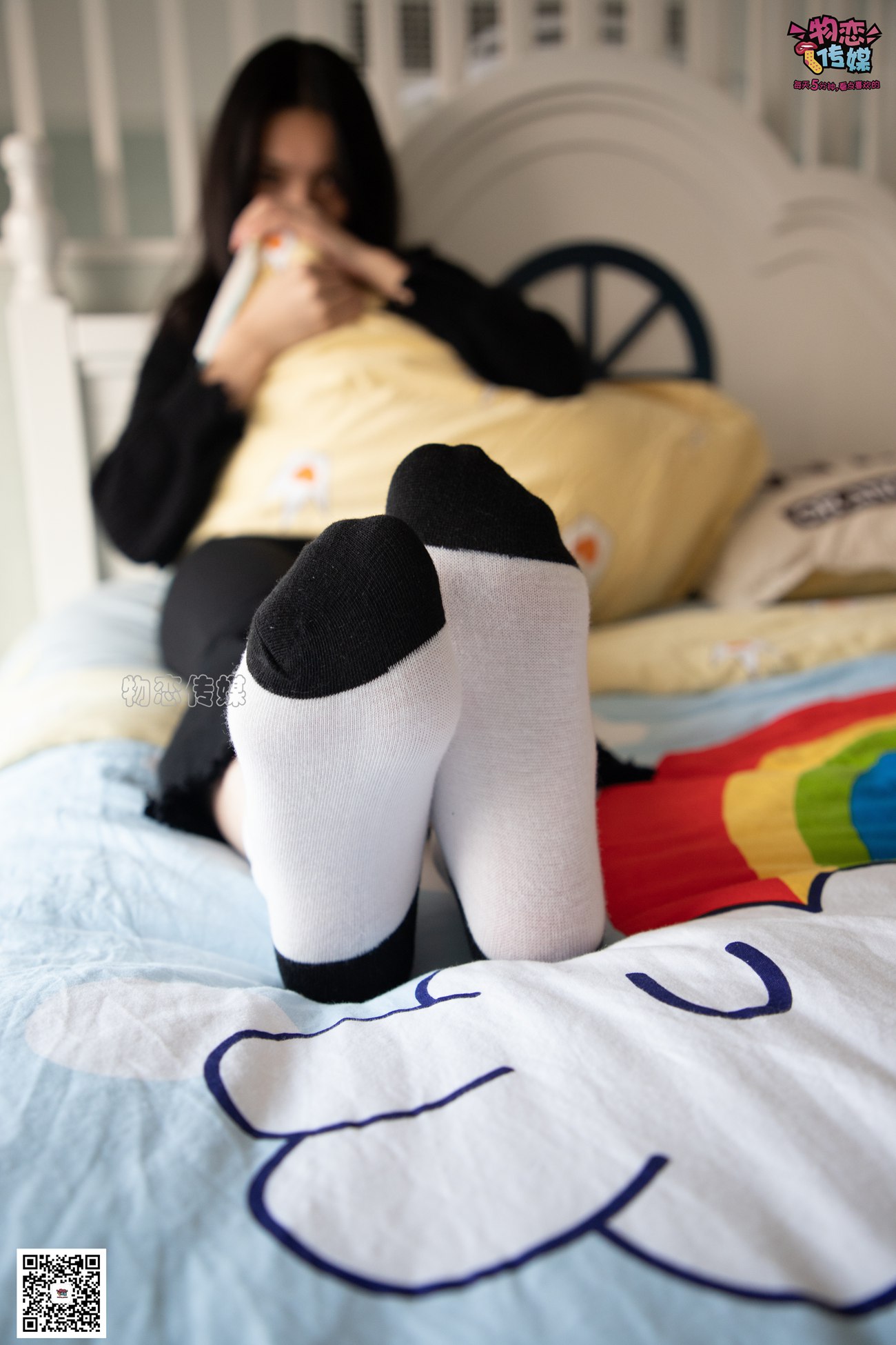 图片[41]-勿恋传媒 No.064 一朵花开的时间，奶牛袜子 [159P] – 速更版-美库