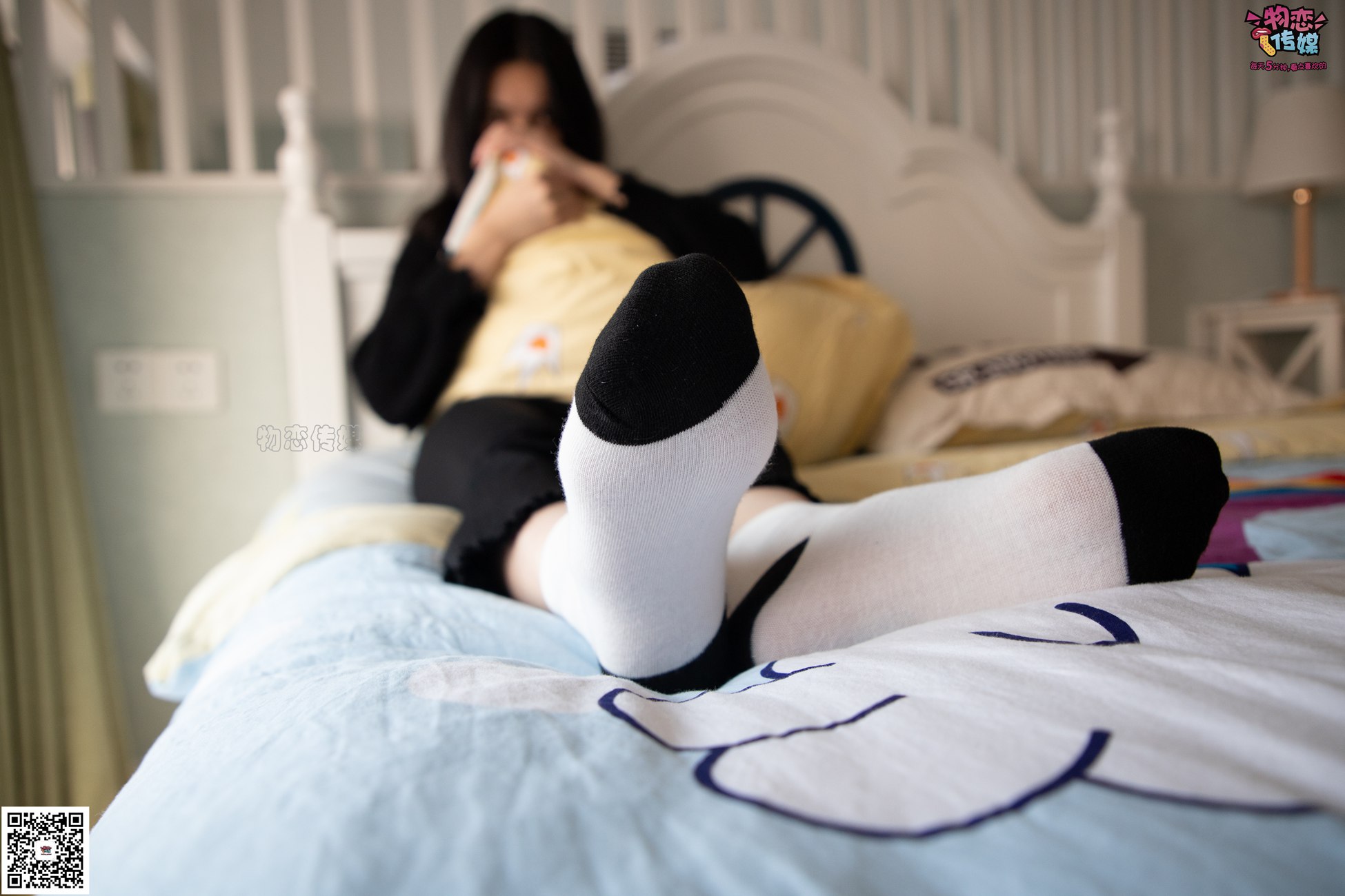 图片[43]-勿恋传媒 No.064 一朵花开的时间，奶牛袜子 [159P] – 速更版-美库