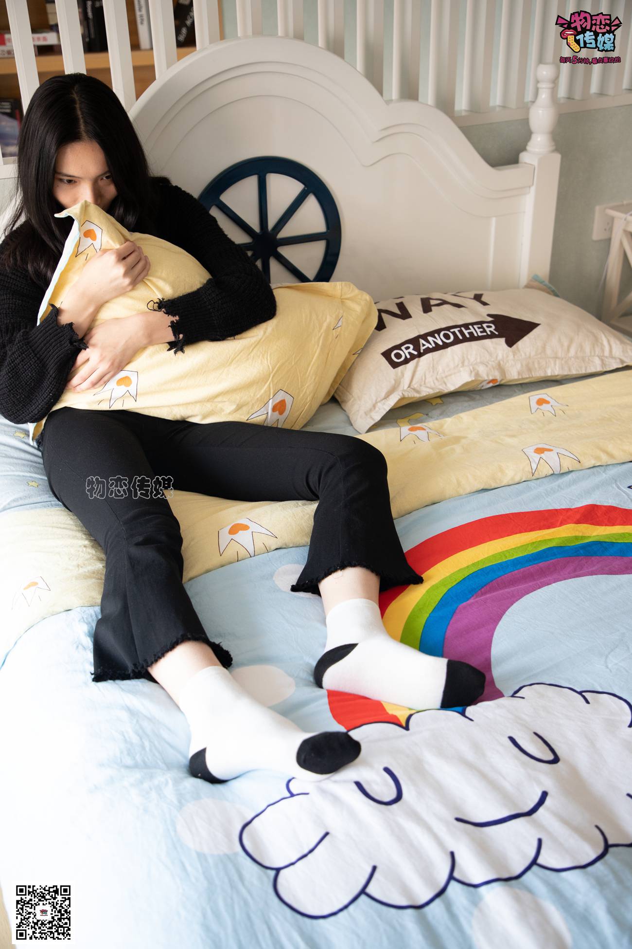 图片[45]-勿恋传媒 No.064 一朵花开的时间，奶牛袜子 [159P] – 速更版-美库