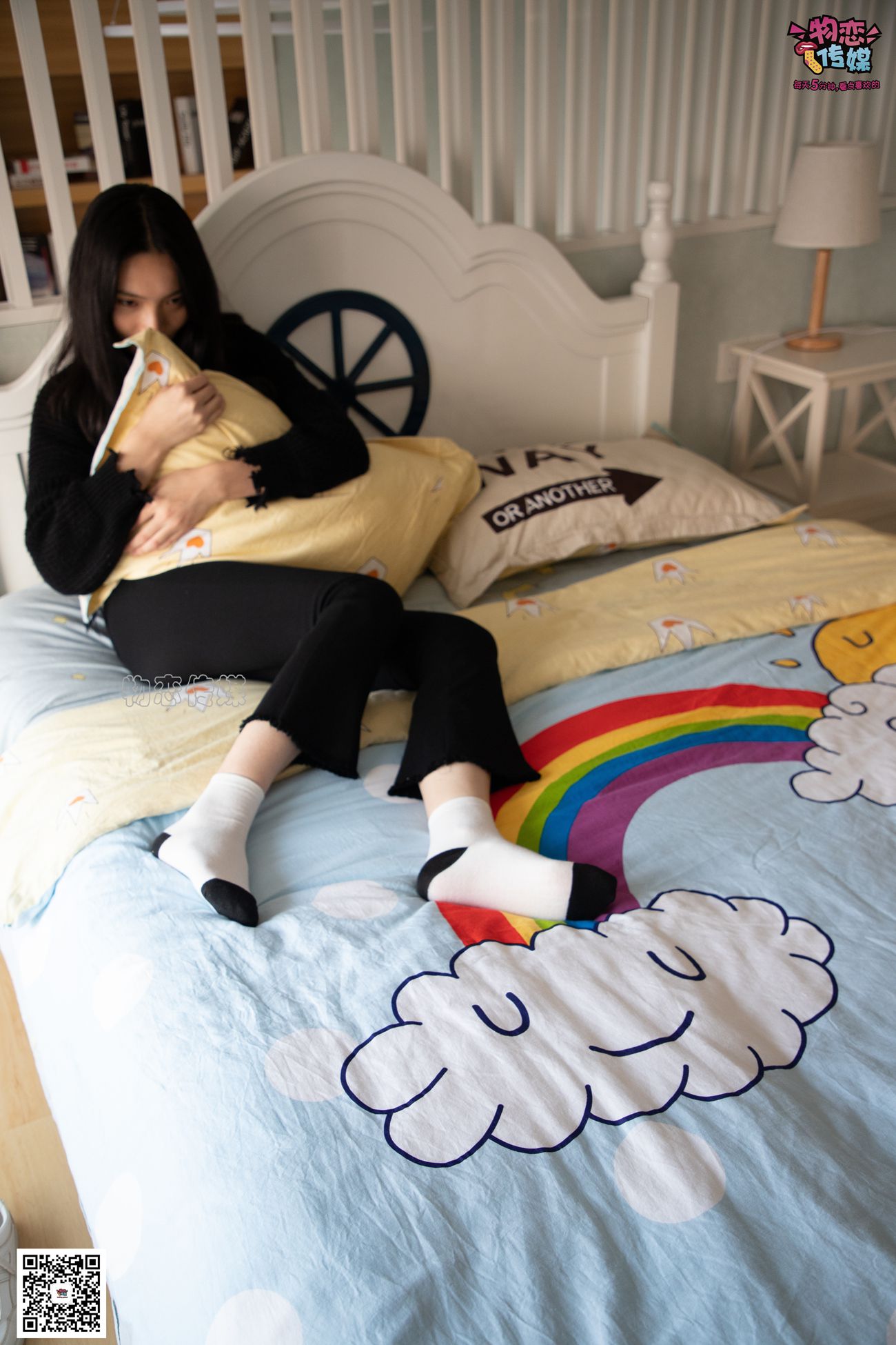 图片[46]-勿恋传媒 No.064 一朵花开的时间，奶牛袜子 [159P] – 速更版-美库