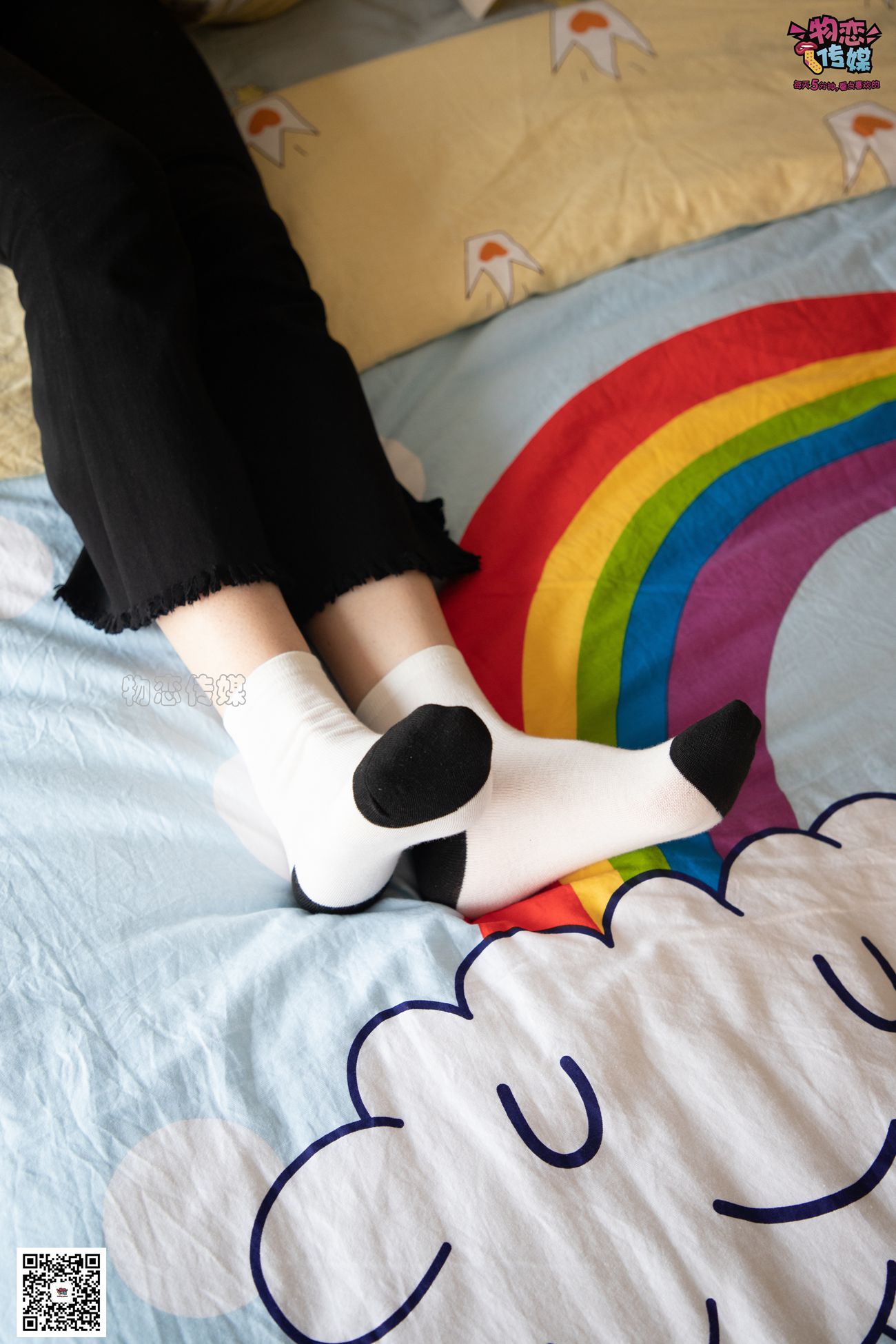 图片[47]-勿恋传媒 No.064 一朵花开的时间，奶牛袜子 [159P] – 速更版-美库