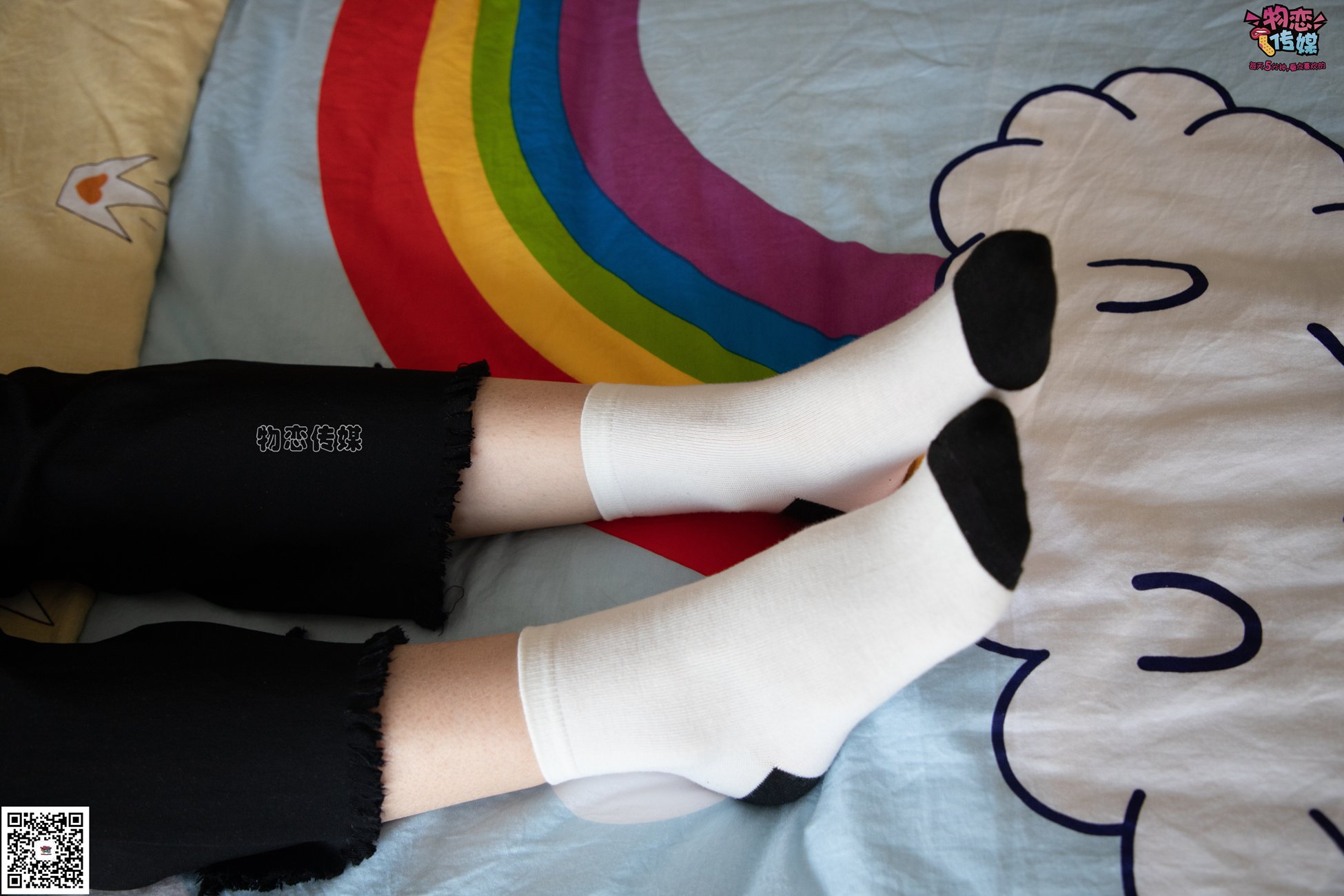 图片[52]-勿恋传媒 No.064 一朵花开的时间，奶牛袜子 [159P] – 速更版-美库